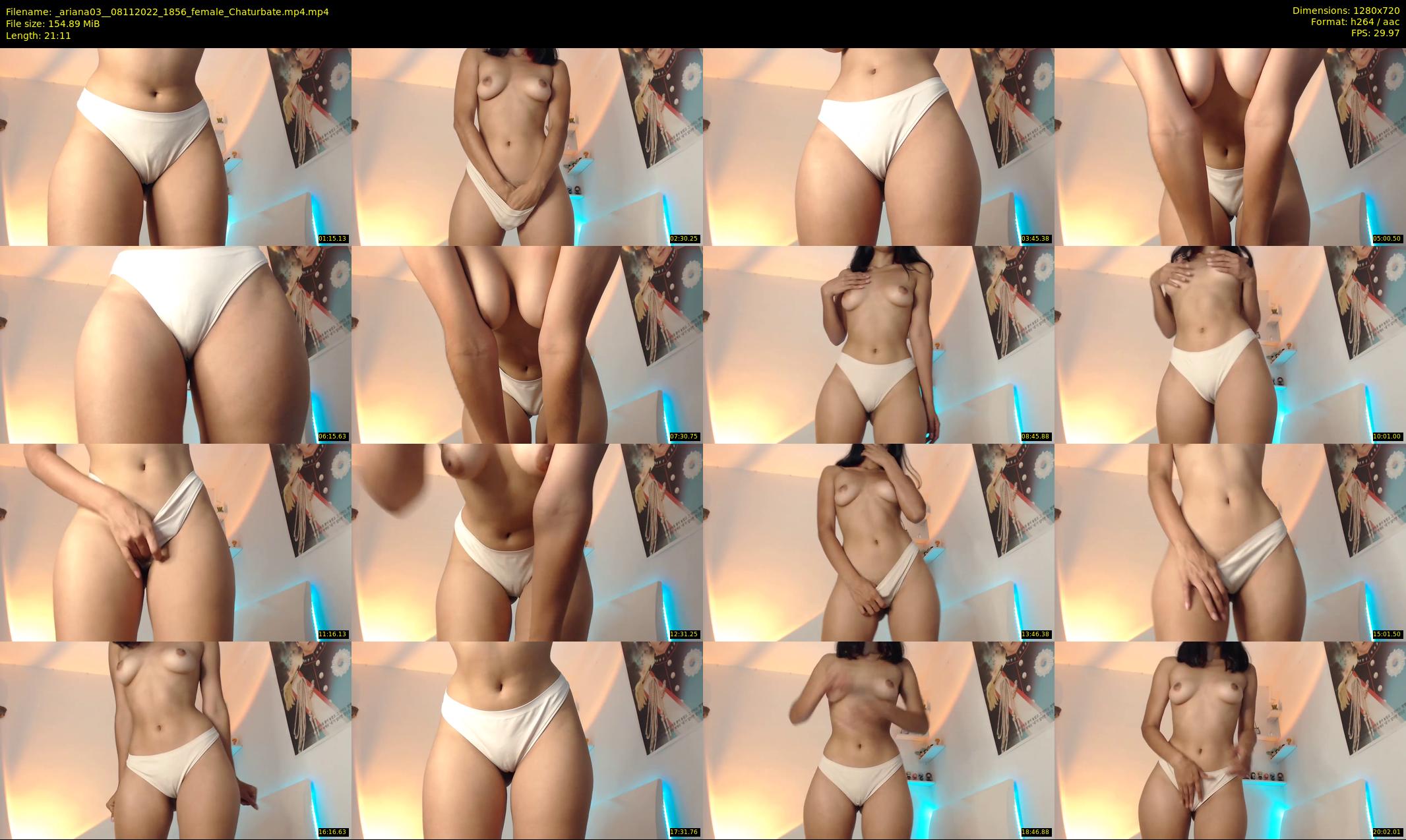 _ariana03_ — 22 minute Chaturbate female cam show recording, 720p, Nov 8, 2022
