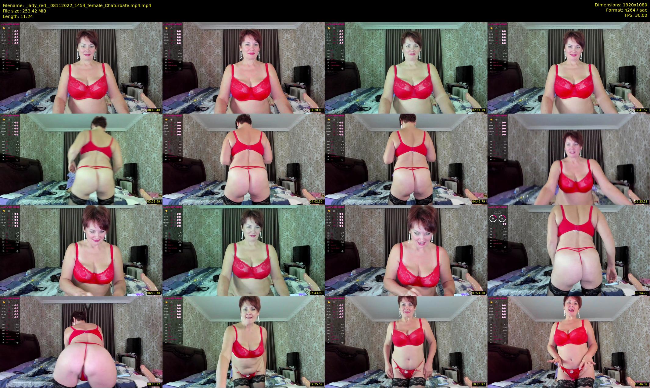 _lady_red_ — 12 minute Chaturbate female cam show recording, 1080p, Nov 8, 2022