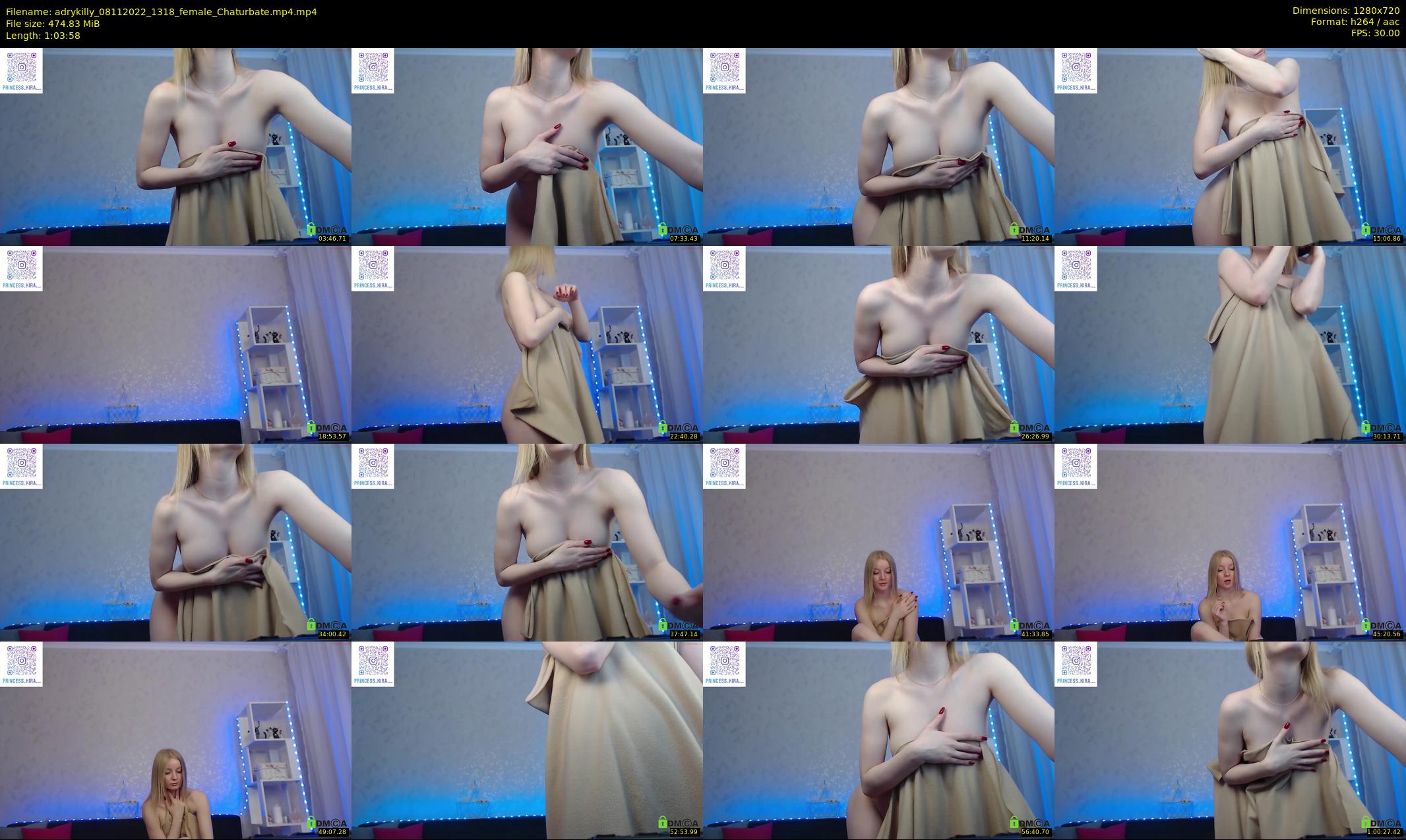 adrykilly — 64 minute Chaturbate female cam show recording, 720p, Nov 8, 2022