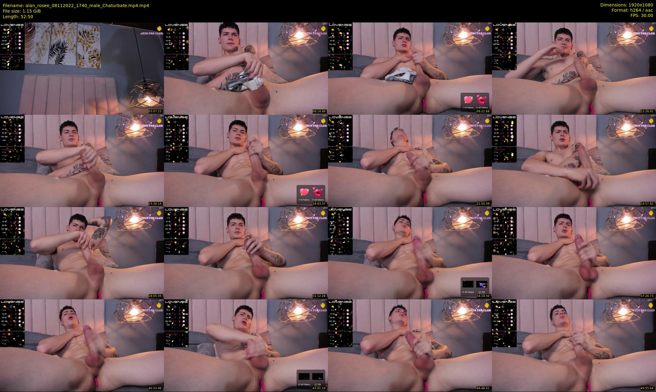 alan_rosee — 53 minute Chaturbate male cam show recording, 1080p, Nov 8, 2022