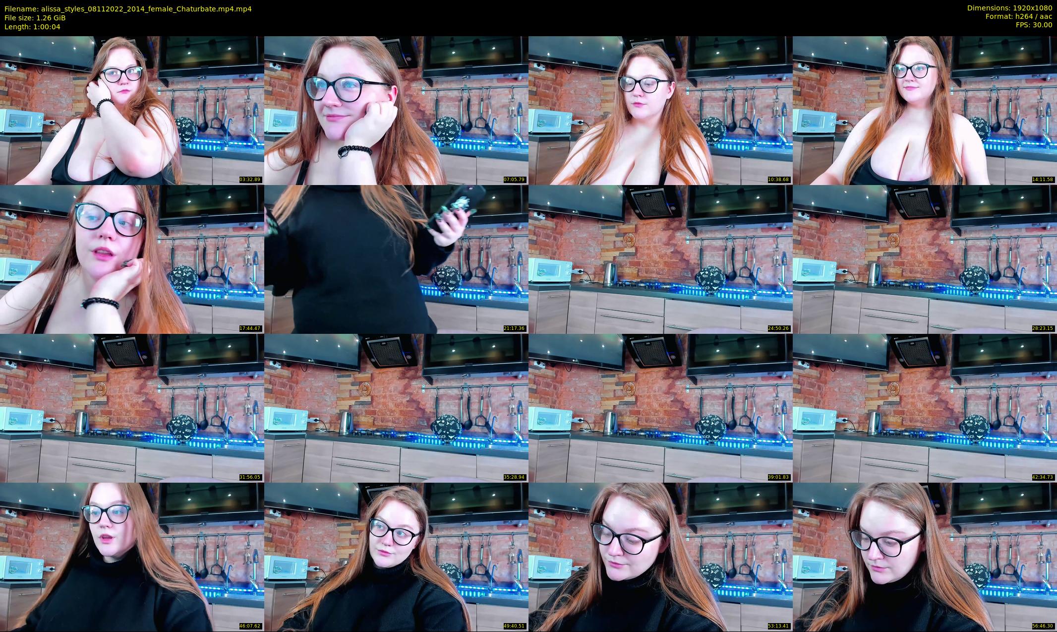 alissa_styles — 61 minute Chaturbate female cam show recording, 1080p, Nov 8, 2022
