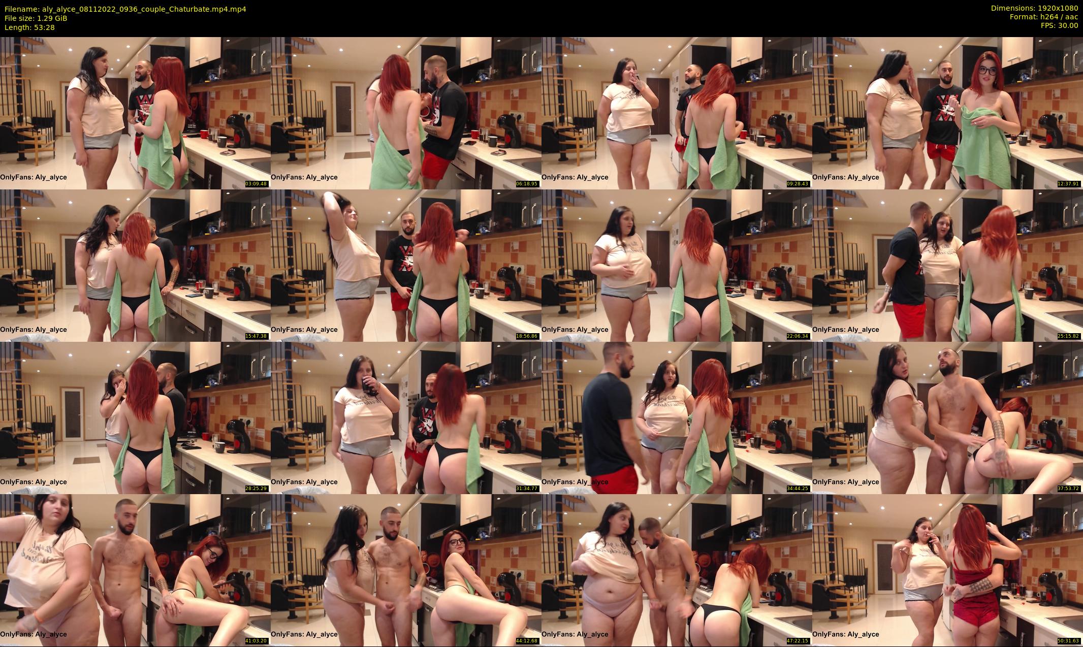 aly_alyce — 54 minute Chaturbate female cam show recording, 1080p, Nov 8, 2022