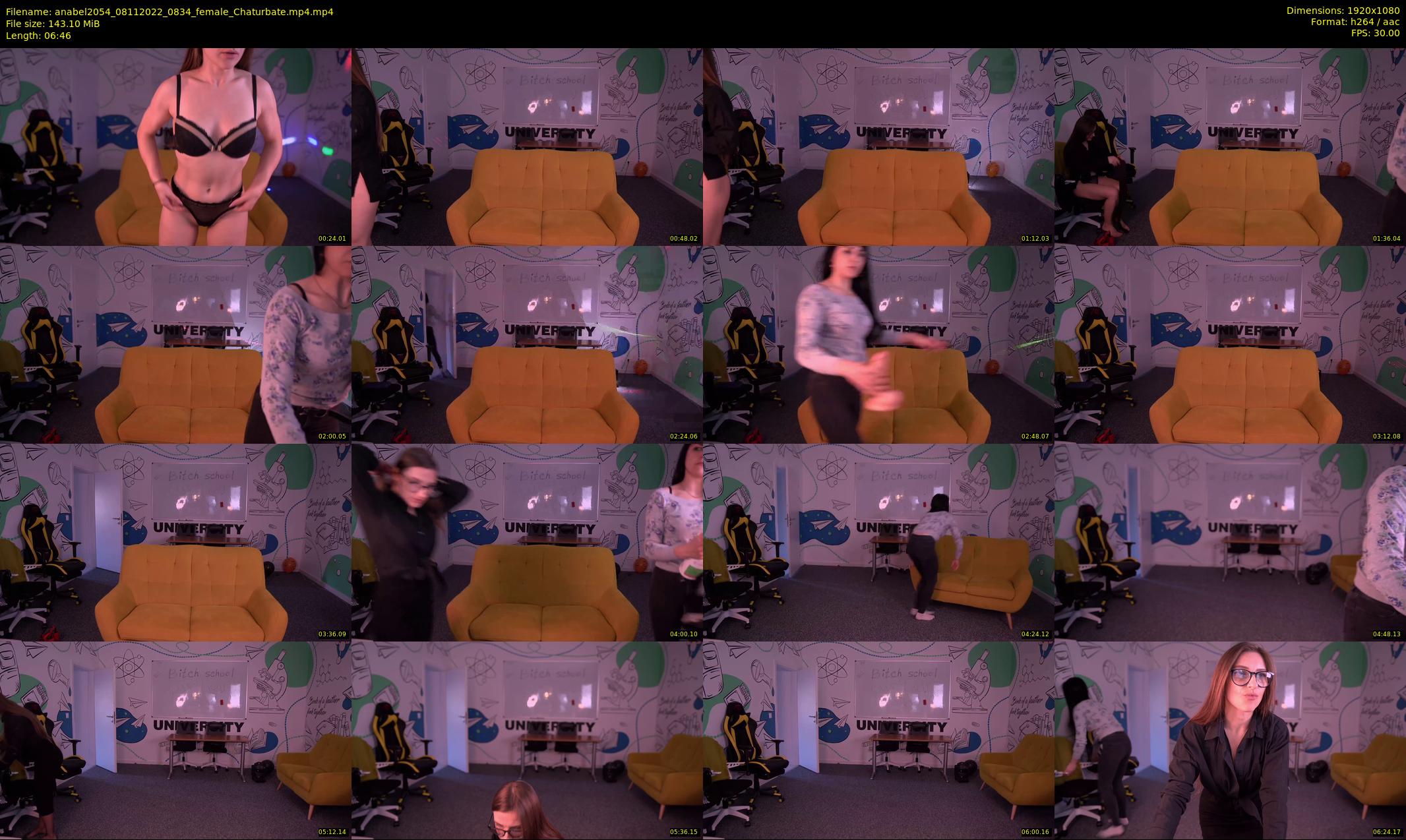 anabel2054 — 7 minute Chaturbate female cam show recording, 1080p, Nov 8, 2022
