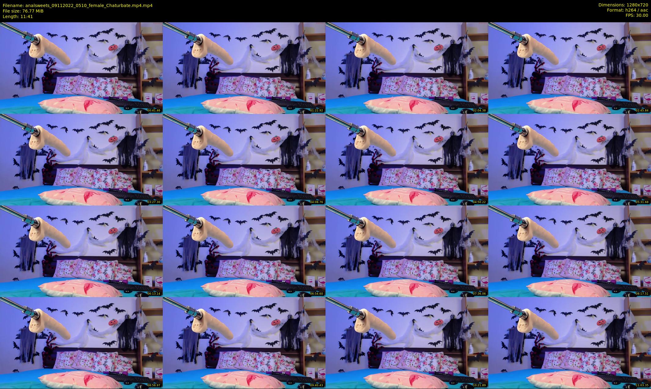 analsweets — 12 minute Chaturbate couple cam show recording, 720p, Nov 9, 2022