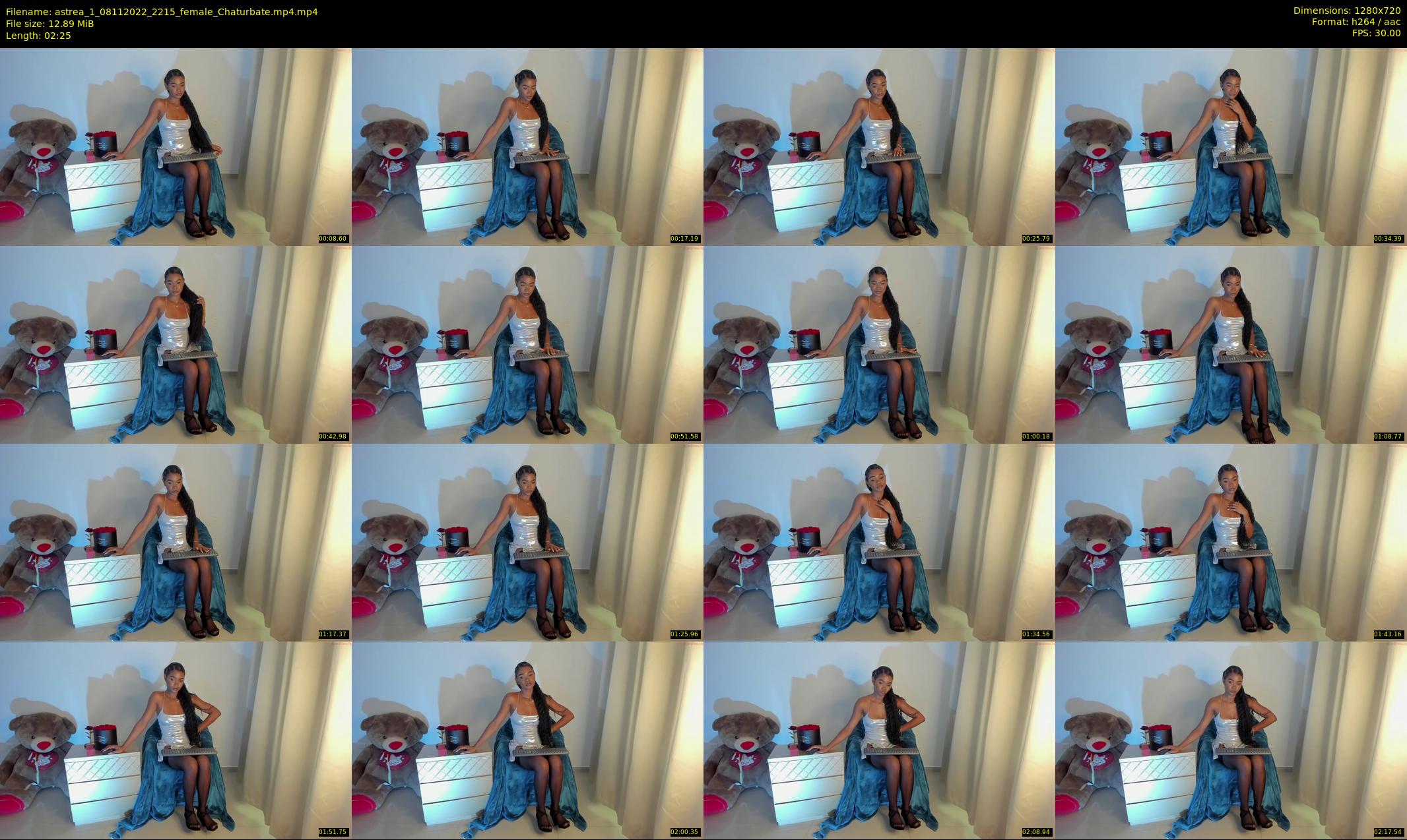 astrea_1 — 3 minute Chaturbate female cam show recording, 720p, Nov 8, 2022