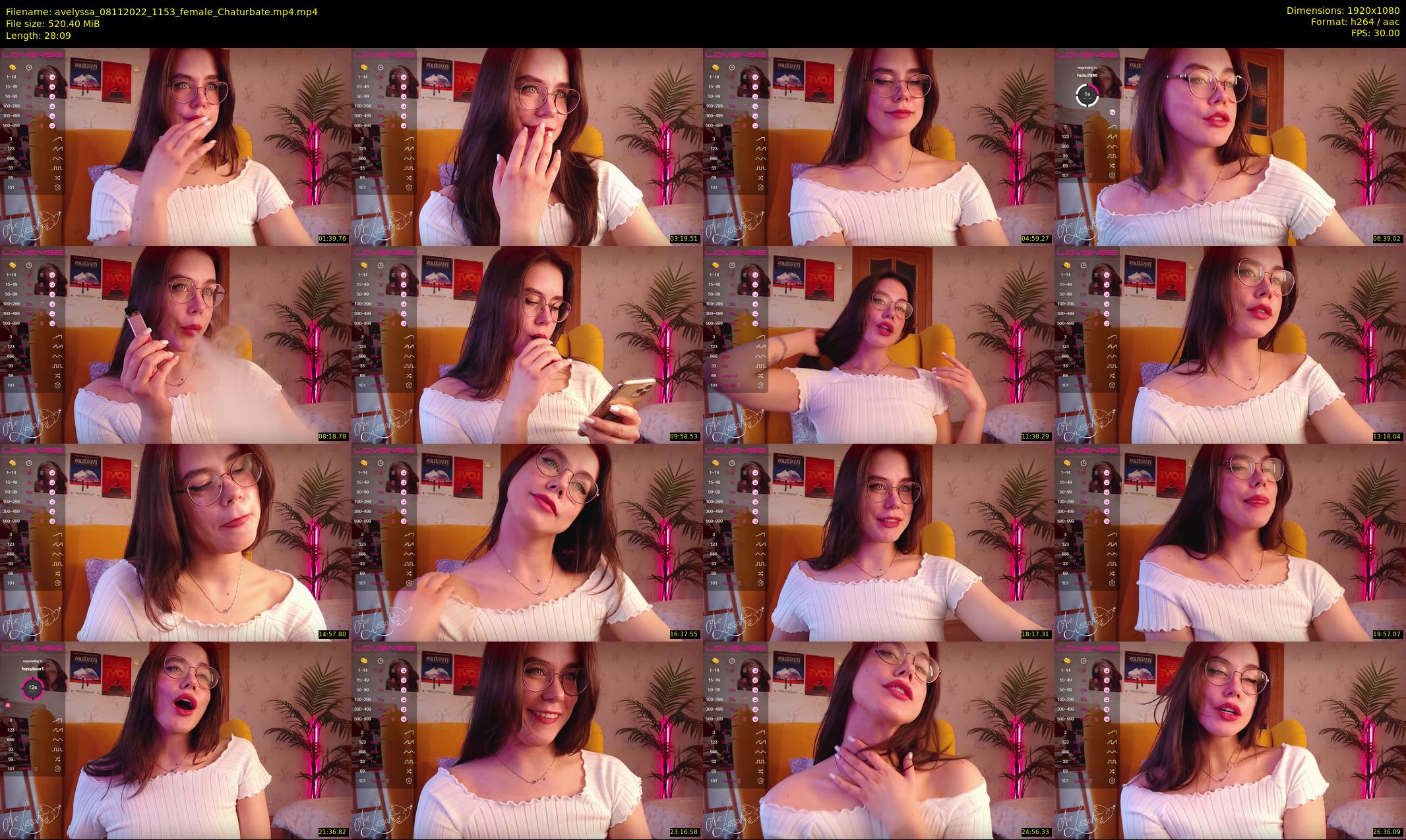 avelyssa — 29 minute Chaturbate female cam show recording, 1080p, Nov 8, 2022