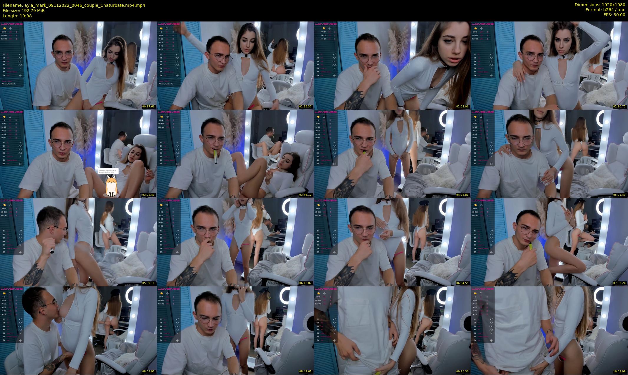 ayla_mark — 11 minute Chaturbate couple cam show recording, 1080p, Nov 9, 2022