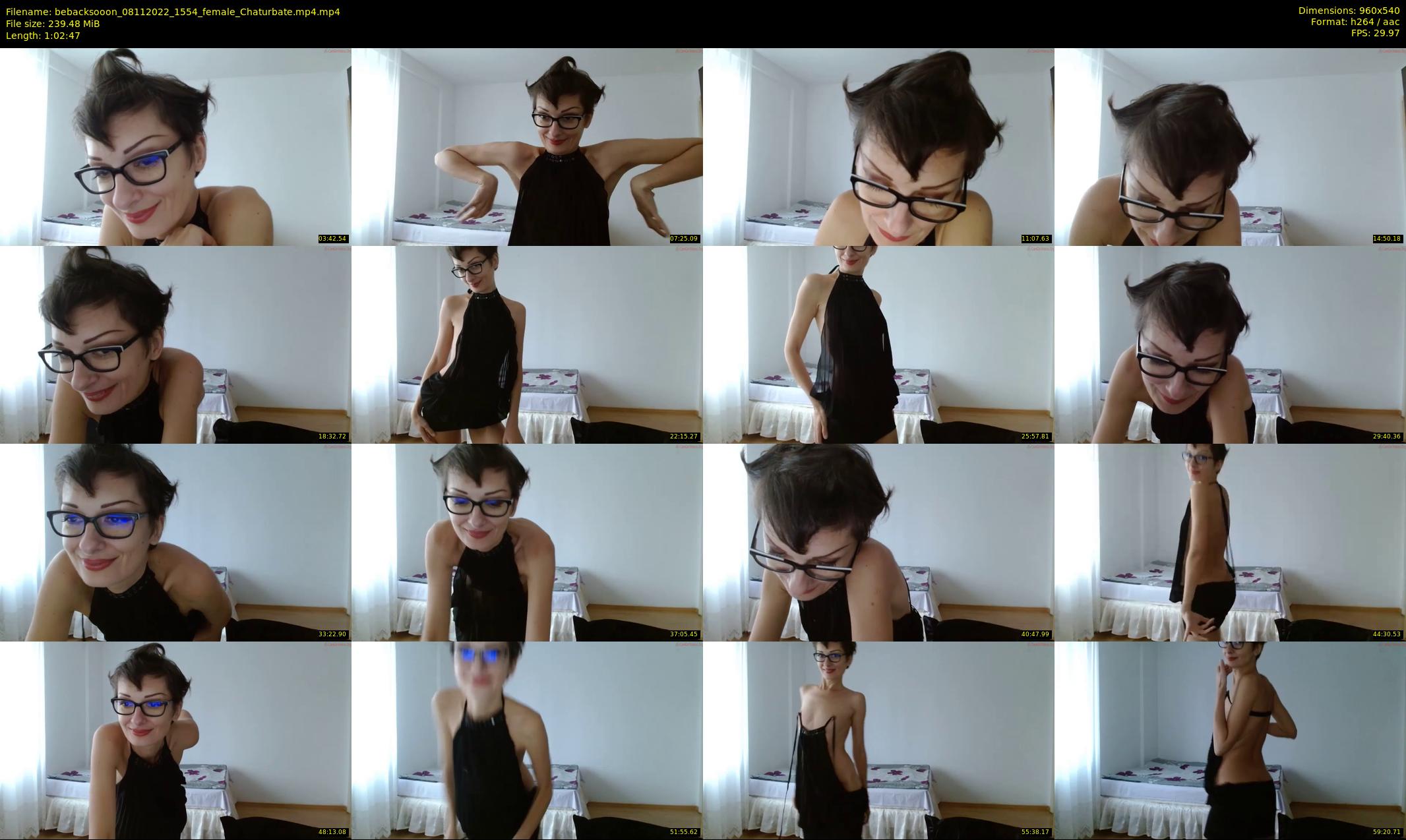 bebacksooon — 63 minute Chaturbate female cam show recording, 480p, Nov 8, 2022