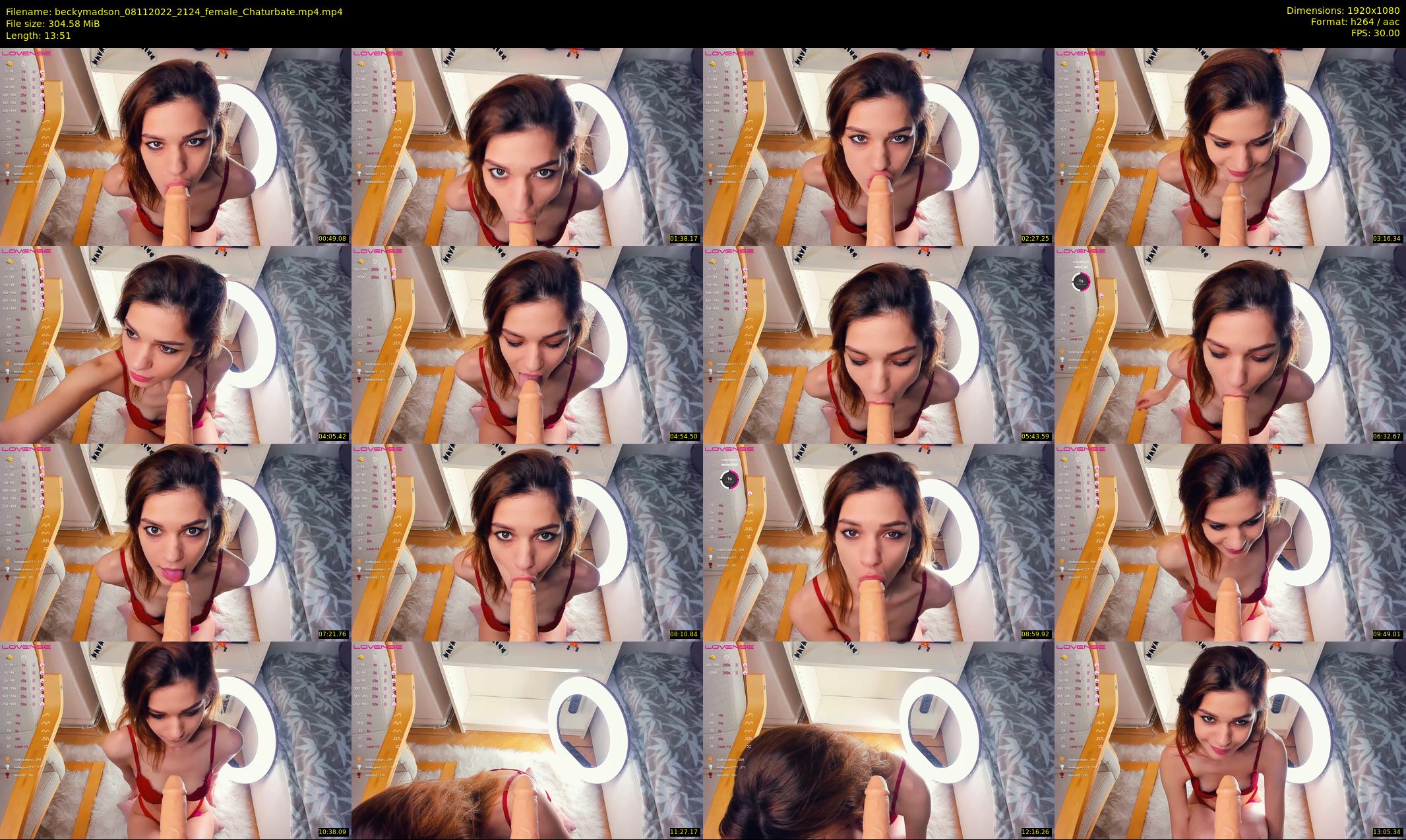 beckymadson — 14 minute Chaturbate female cam show recording, 1080p, Nov 8, 2022