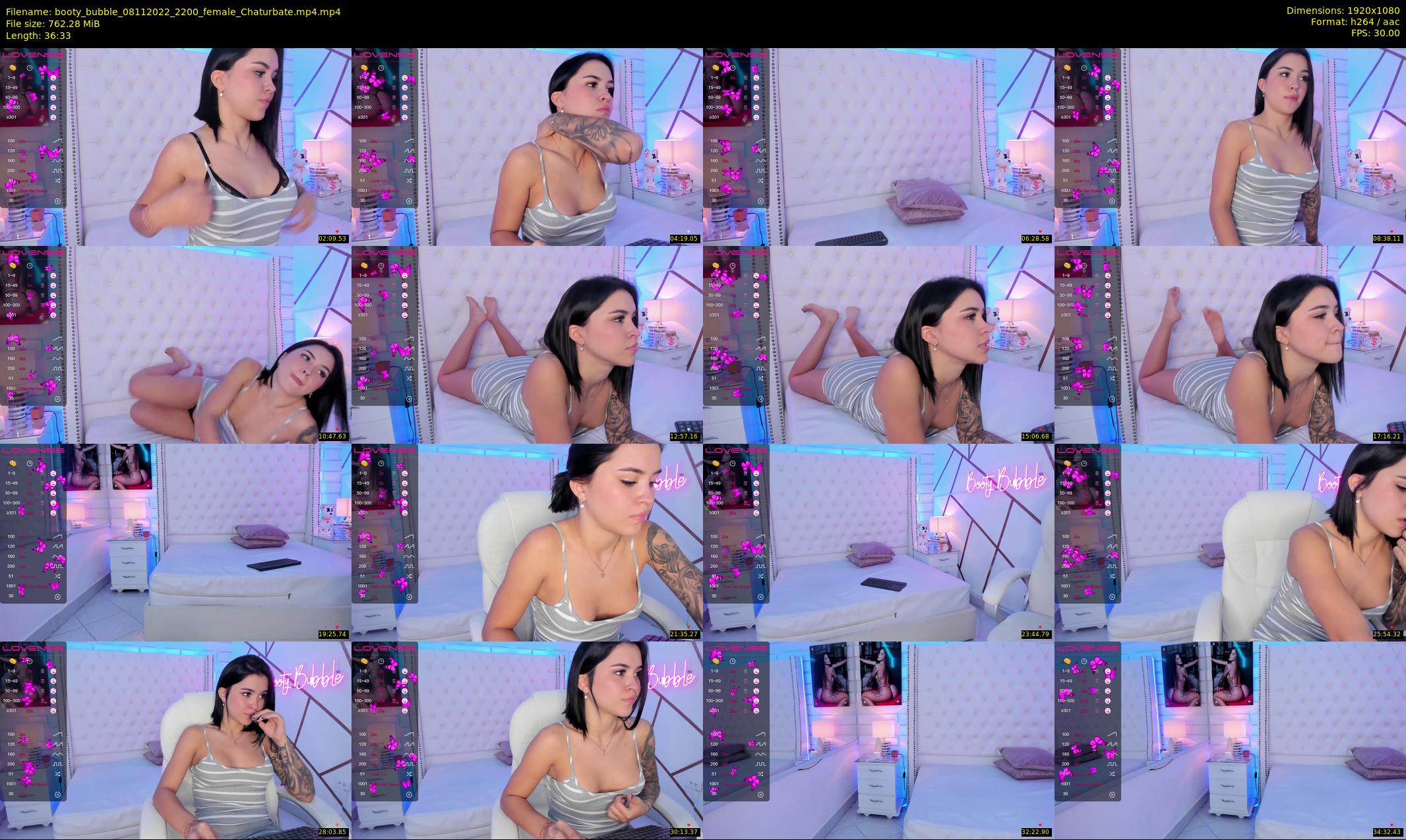 booty_bubble — 37 minute Chaturbate female cam show recording, 1080p, Nov 8, 2022