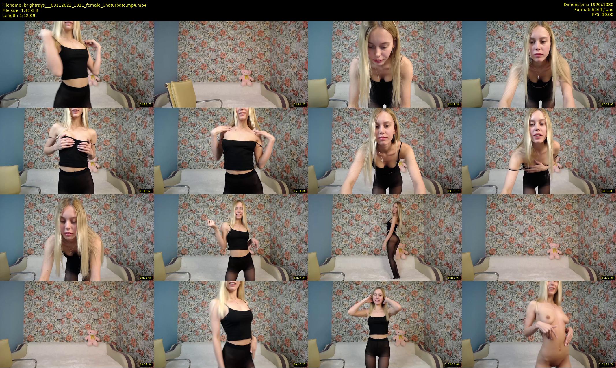 brightrays__ — 73 minute Chaturbate female cam show recording, 1080p, Nov 8, 2022