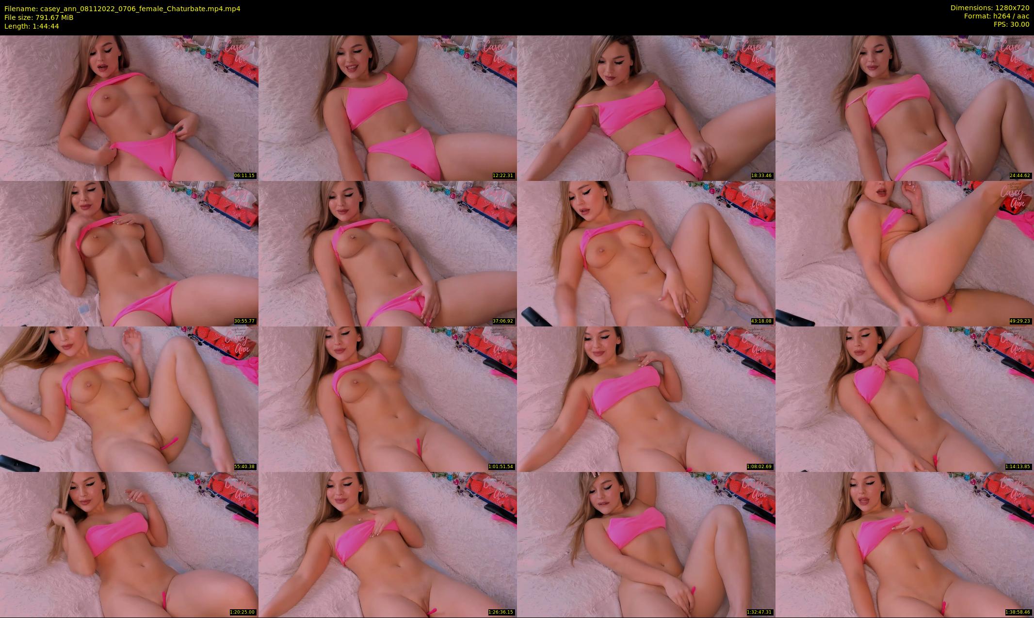 casey_ann — 105 minute Chaturbate female cam show recording, 720p, Nov 8, 2022