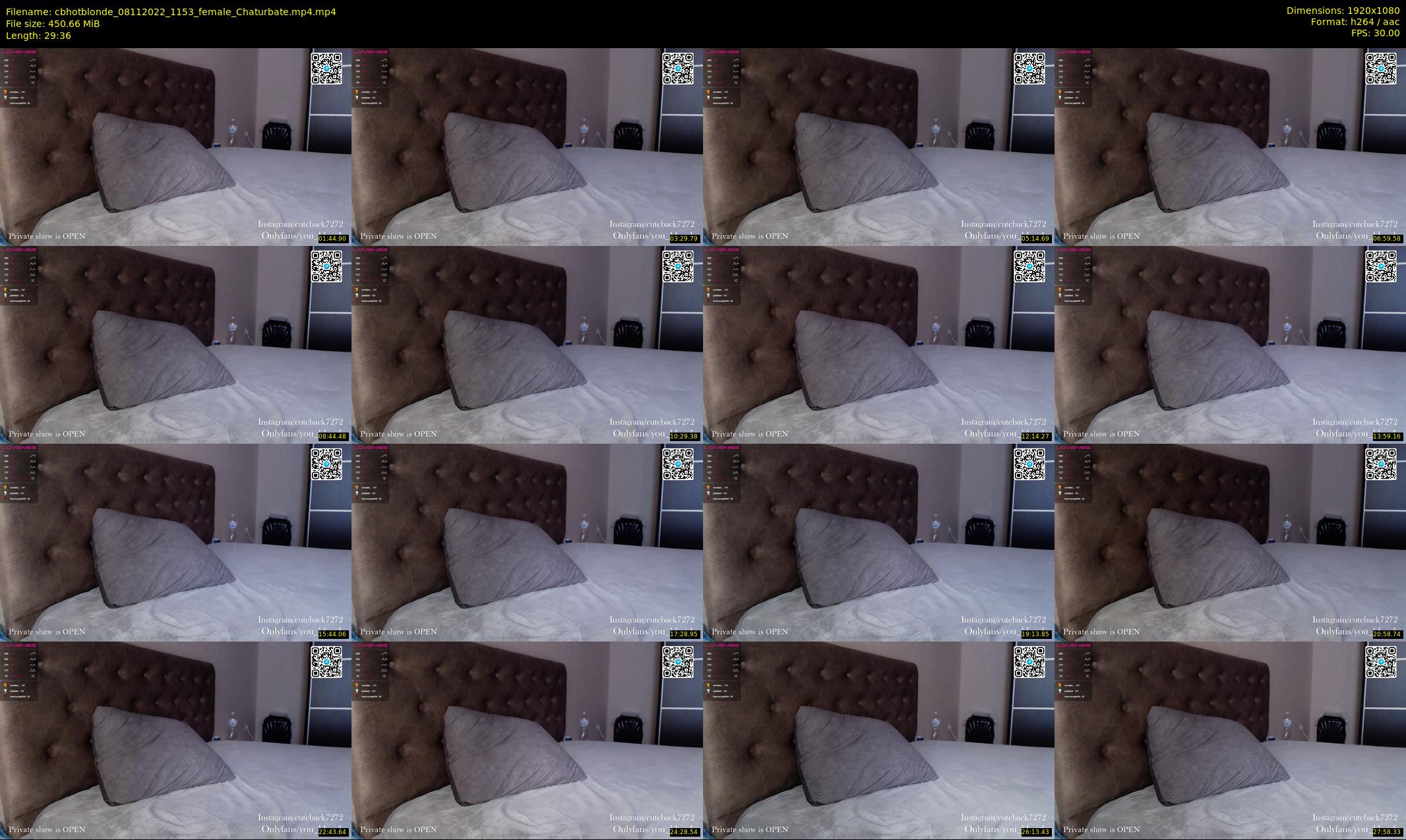 cbhotblonde — 30 minute Chaturbate female cam show recording, 1080p, Nov 8, 2022