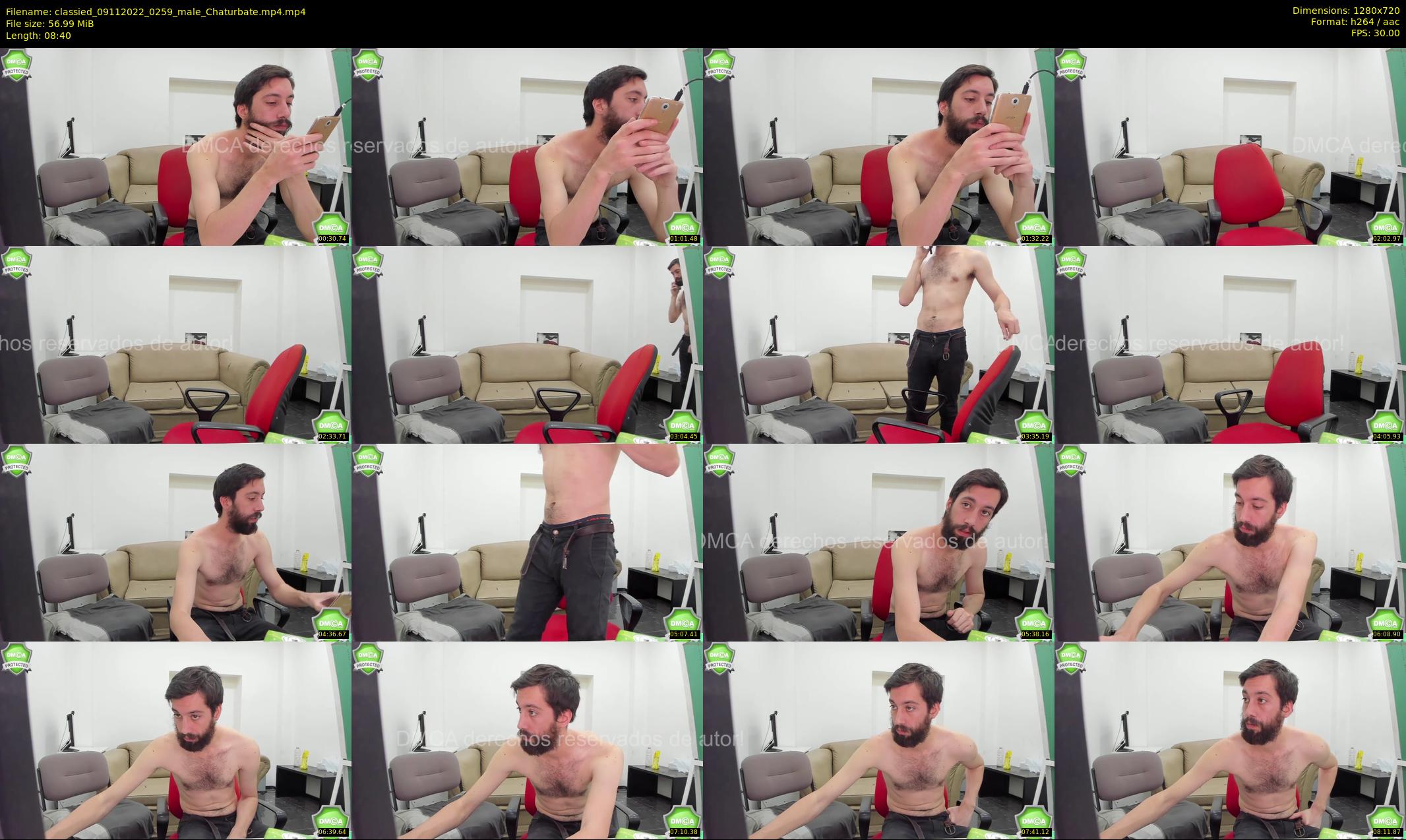 classied — 9 minute Chaturbate male cam show recording, 720p, Nov 9, 2022