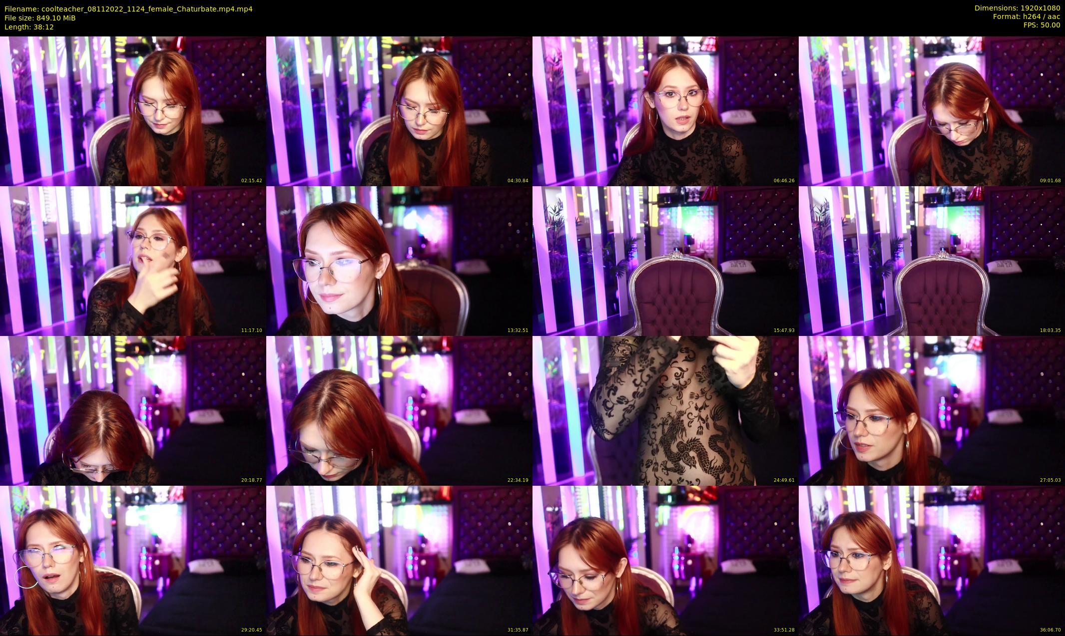coolteacher — 39 minute Chaturbate female cam show recording, 1080p, Nov 8, 2022