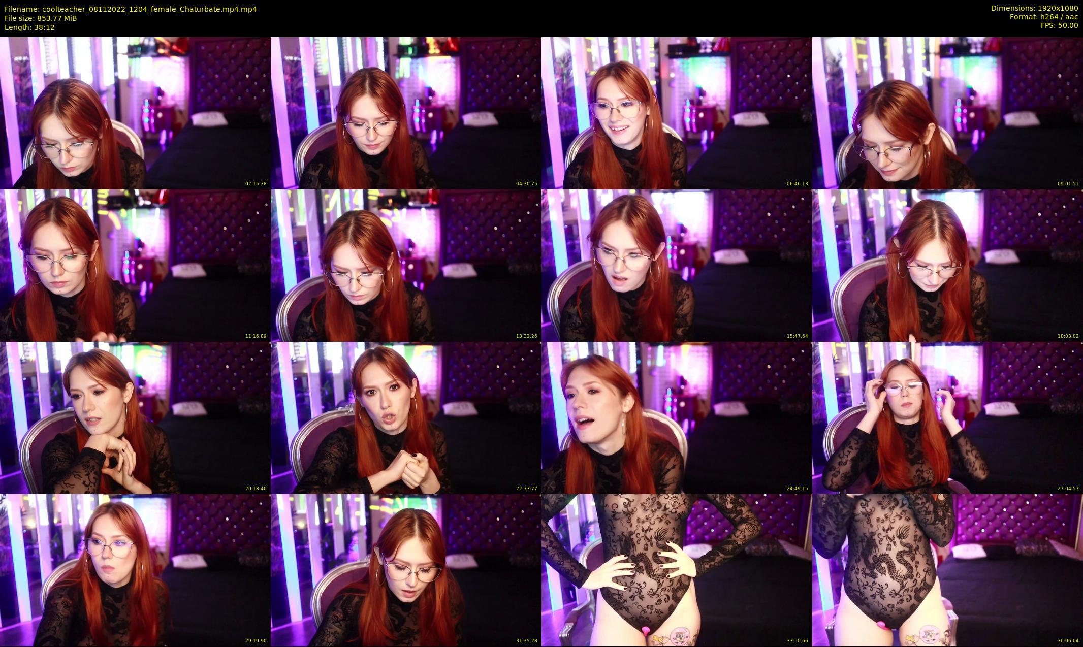 coolteacher — 39 minute Chaturbate female cam show recording, 1080p, Nov 8, 2022