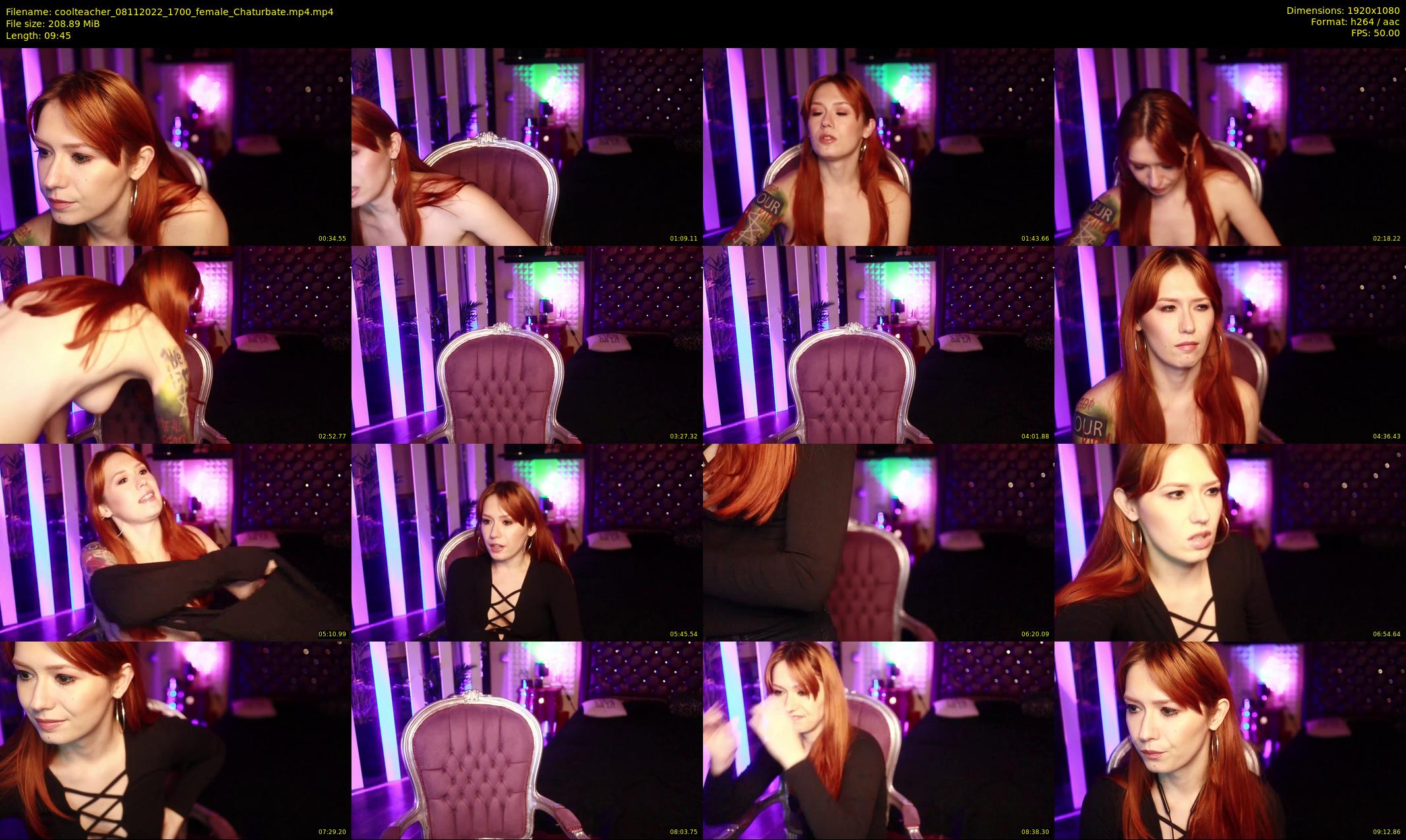 coolteacher — 10 minute Chaturbate female cam show recording, 1080p, Nov 8, 2022