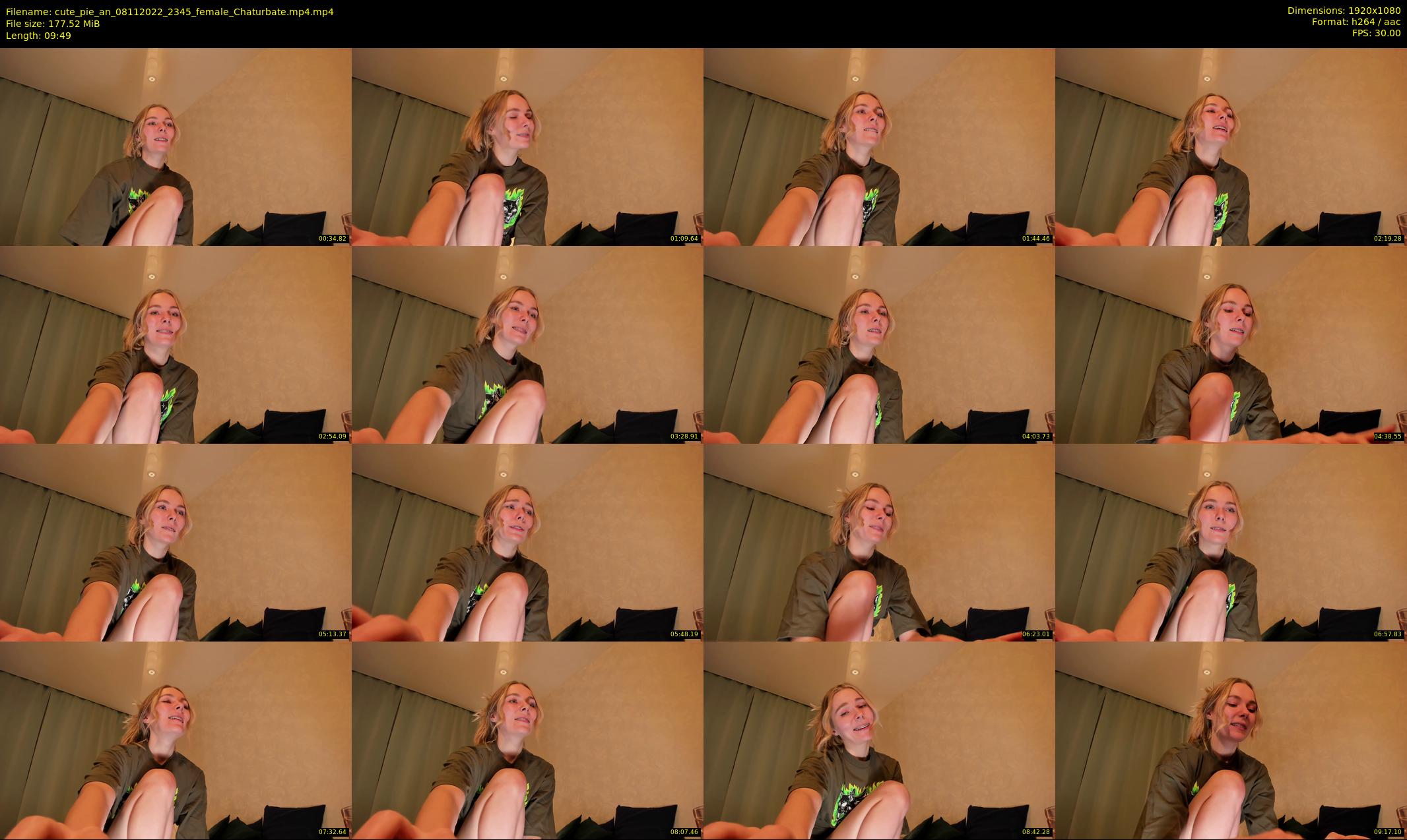 cute_pie_an — 10 minute Chaturbate female cam show recording, 1080p, Nov 8, 2022
