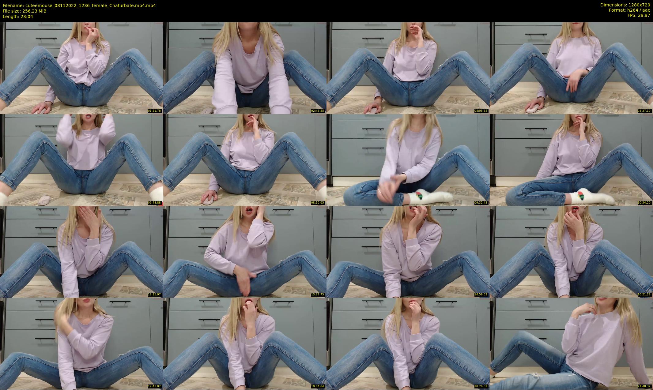 cuteemouse — 24 minute Chaturbate female cam show recording, 720p, Nov 8, 2022