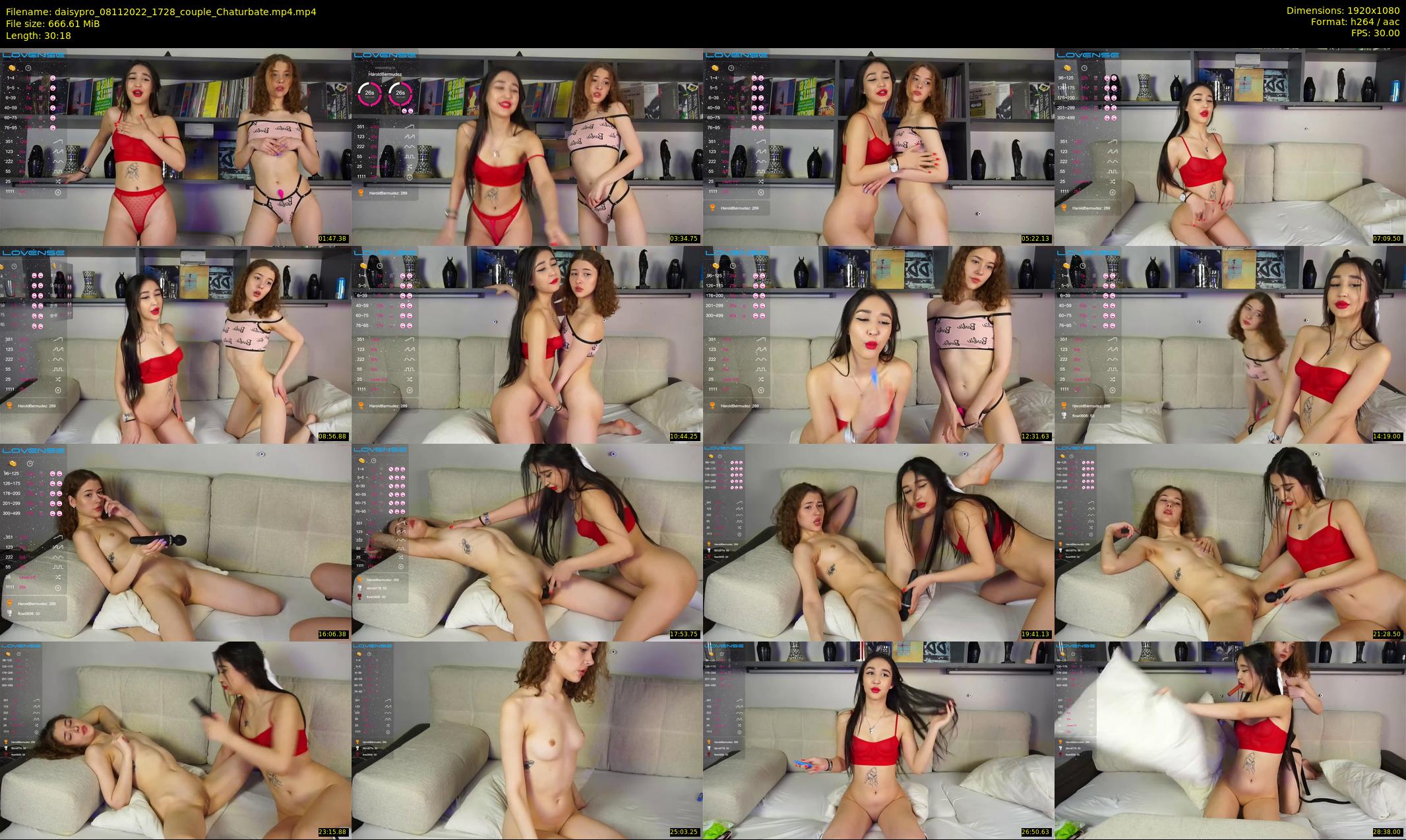 daisypro — 31 minute Chaturbate couple cam show recording, 1080p, Nov 8, 2022