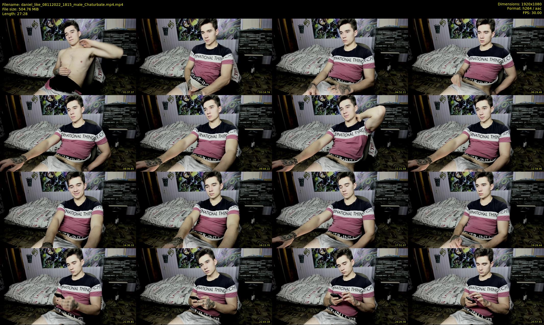 daniel_like — 28 minute Chaturbate male cam show recording, 1080p, Nov 8, 2022