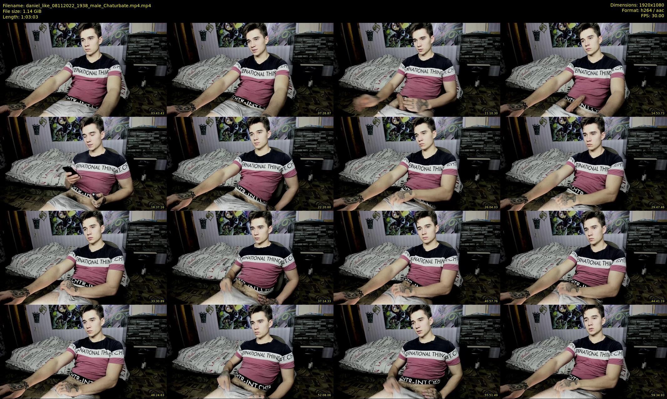 daniel_like — 64 minute Chaturbate male cam show recording, 1080p, Nov 8, 2022