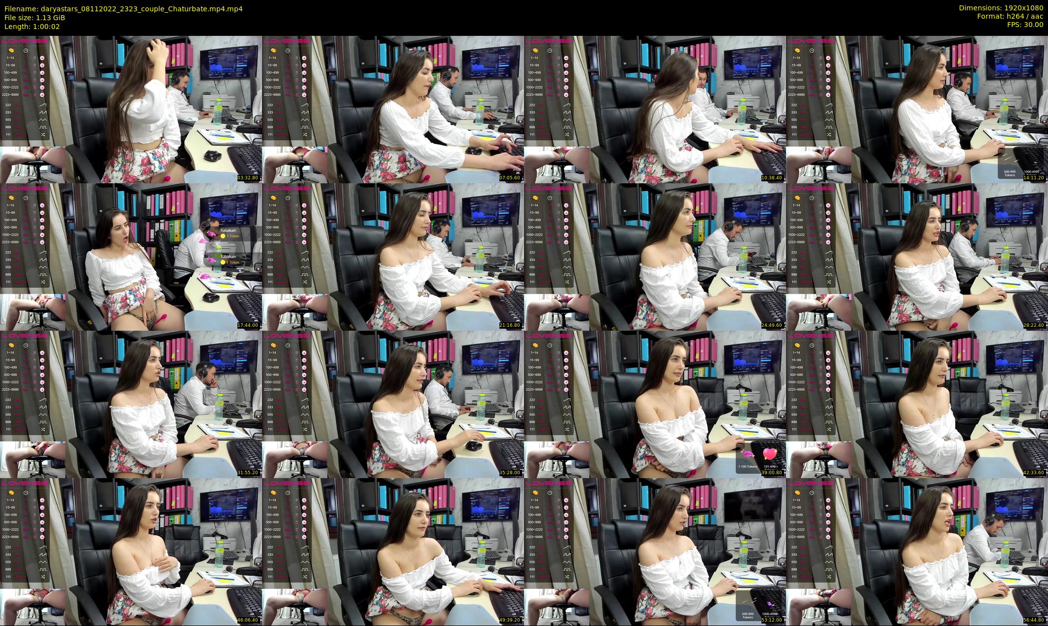 daryastars — 61 minute Chaturbate couple cam show recording, 1080p, Nov 8, 2022