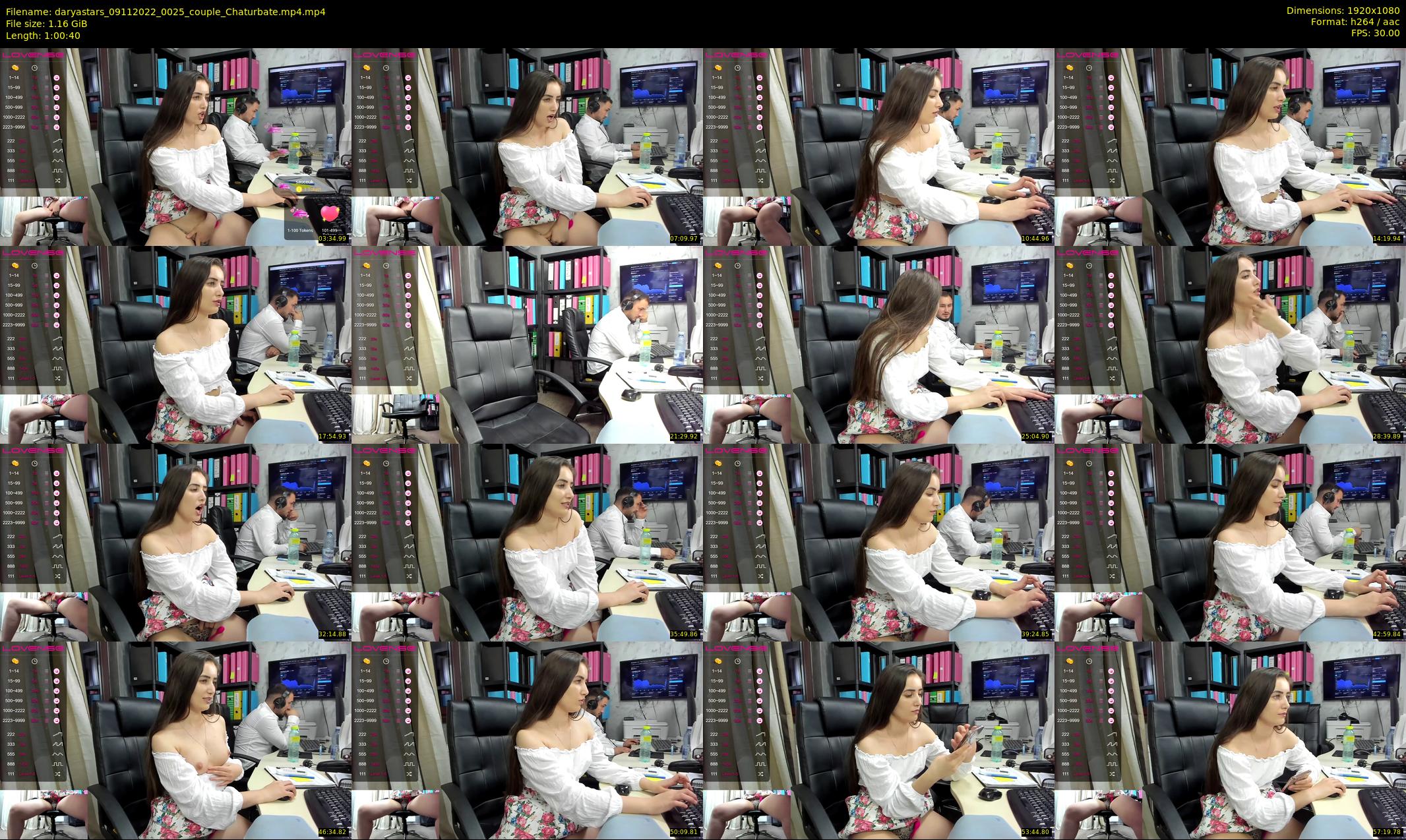 daryastars — 61 minute Chaturbate couple cam show recording, 1080p, Nov 9, 2022
