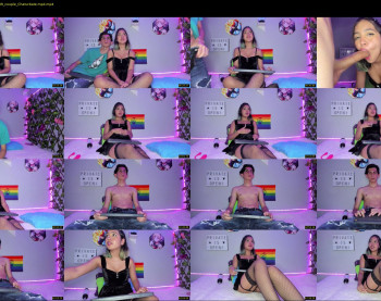 dianayleo — 54 minute Chaturbate couple cam show recording, 1080p, Nov 8, 2022