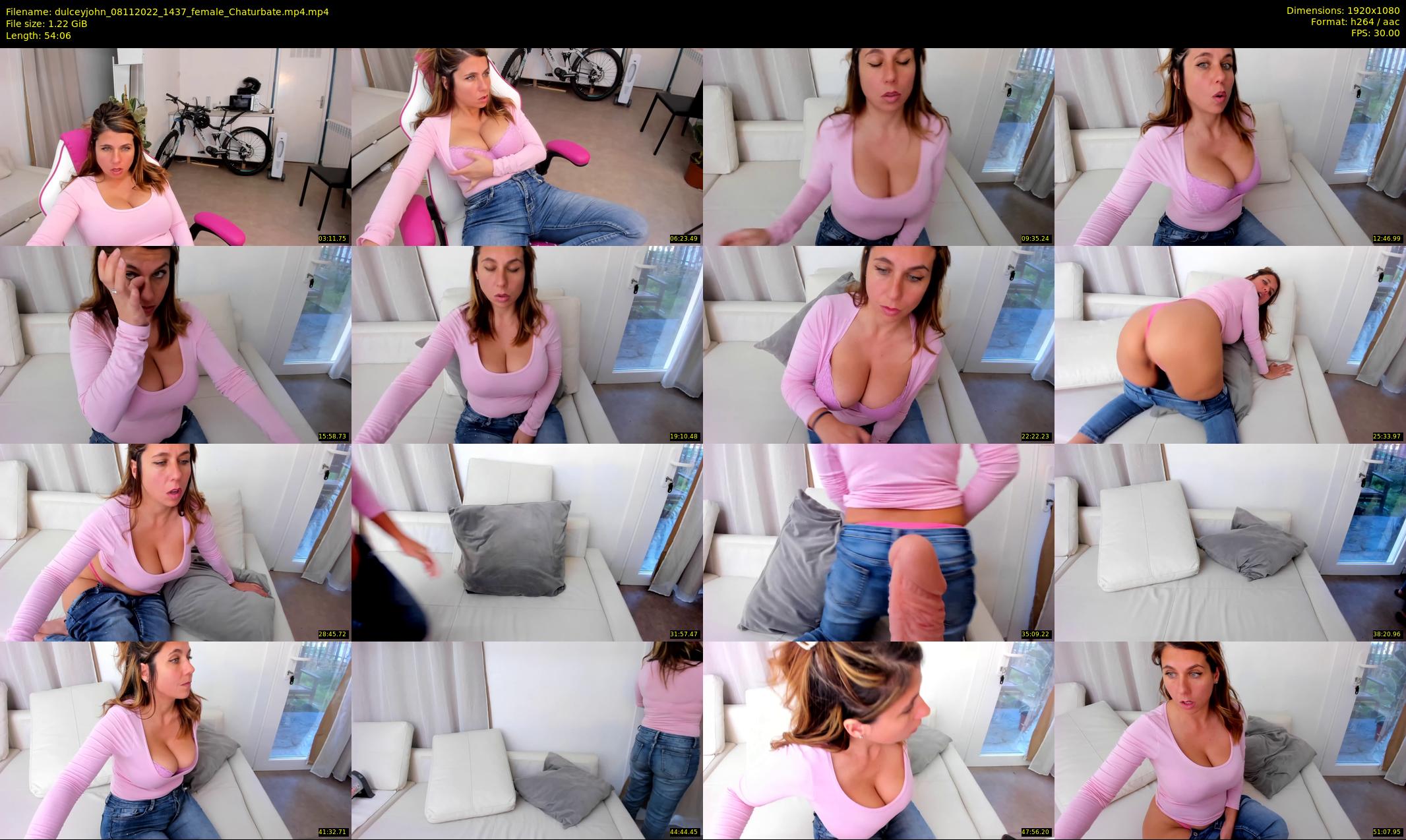 dulceyjohn — 55 minute Chaturbate female cam show recording, 1080p, Nov 8, 2022