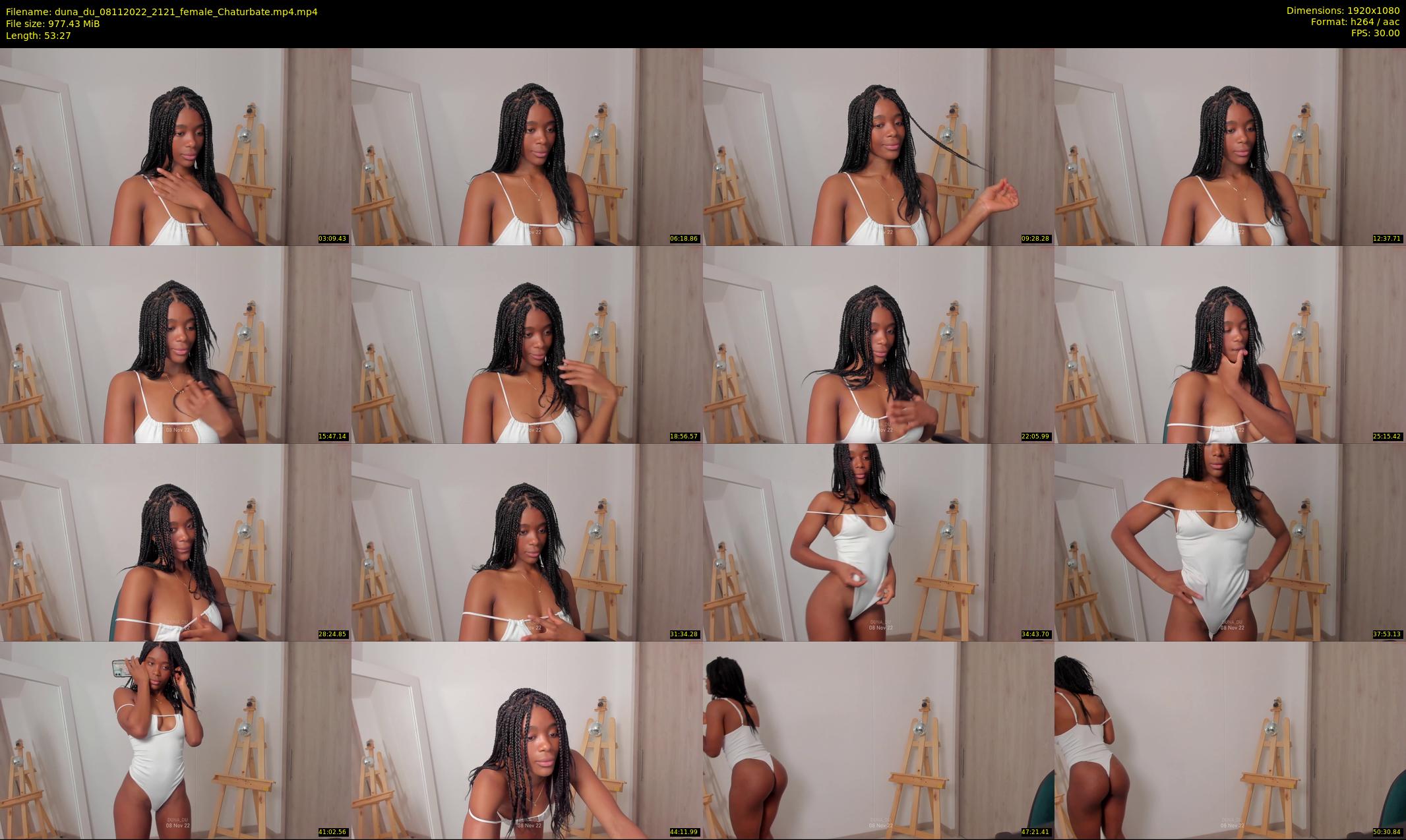duna_du — 54 minute Chaturbate female cam show recording, 1080p, Nov 8, 2022