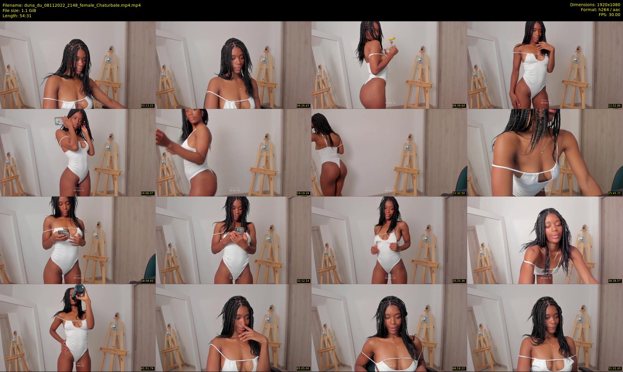 duna_du — 55 minute Chaturbate female cam show recording, 1080p, Nov 8, 2022