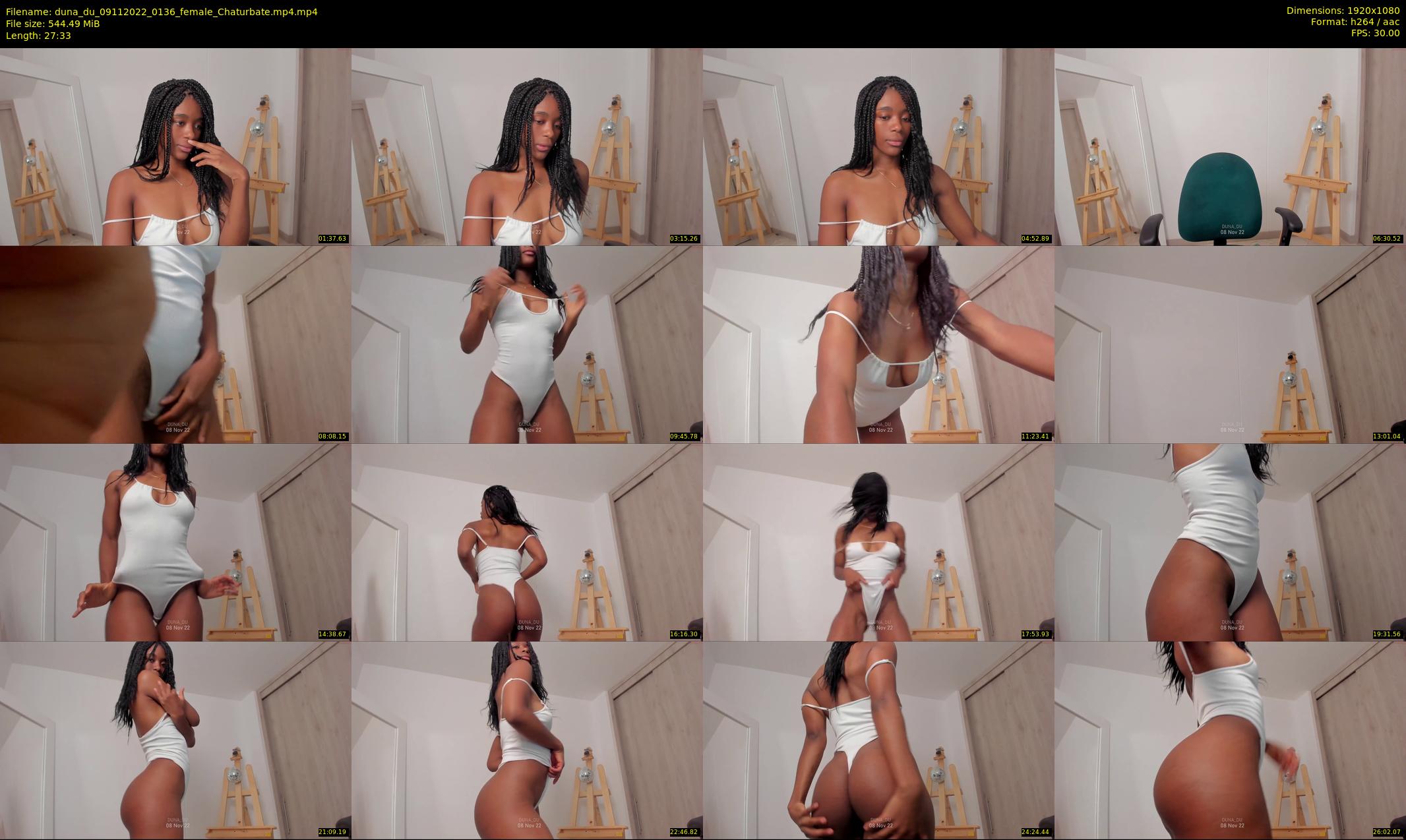 duna_du — 28 minute Chaturbate female cam show recording, 1080p, Nov 9, 2022