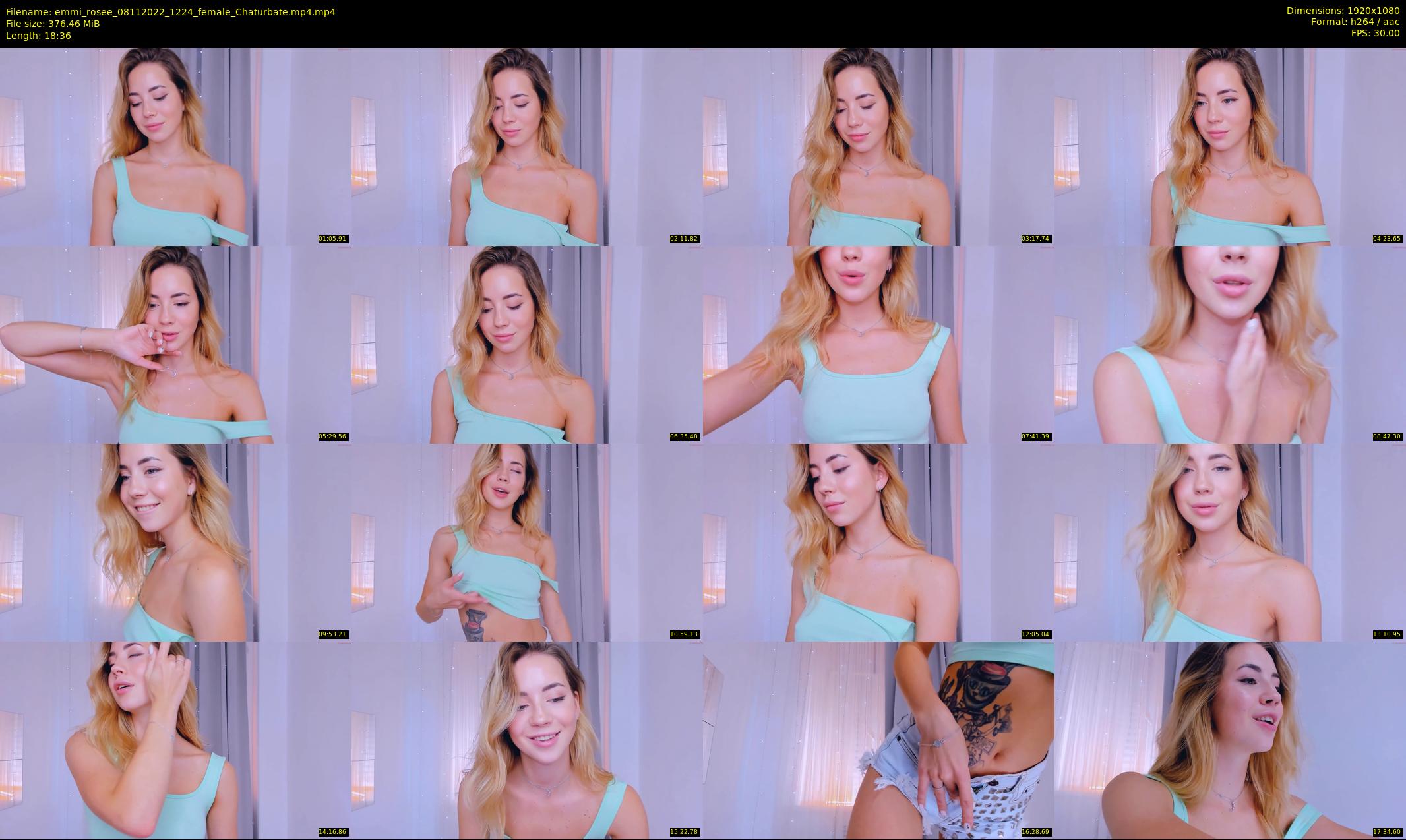 emmi_rosee — 19 minute Chaturbate female cam show recording, 1080p, Nov 8, 2022