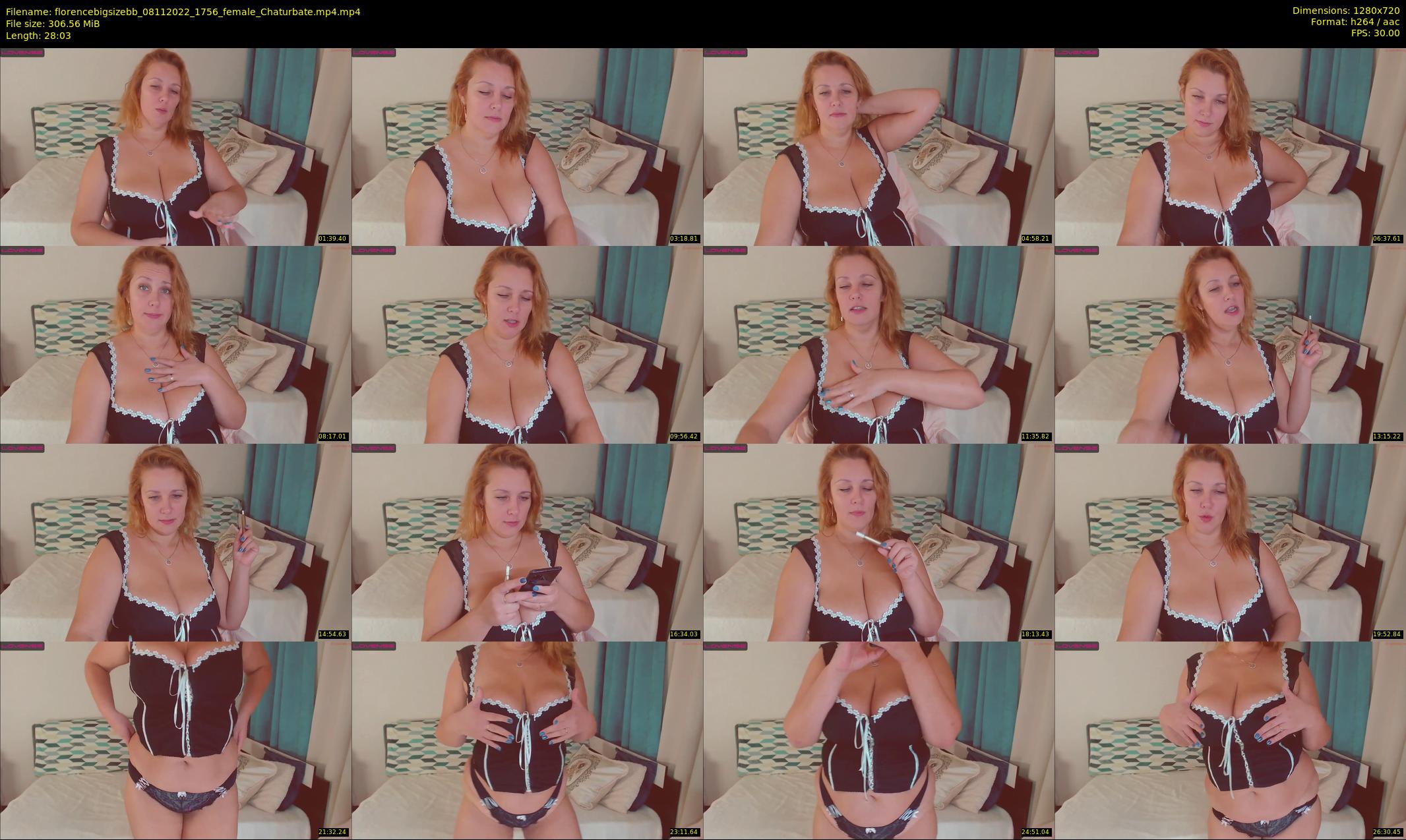 florencebigsizebb — 29 minute Chaturbate female cam show recording, 720p, Nov 8, 2022