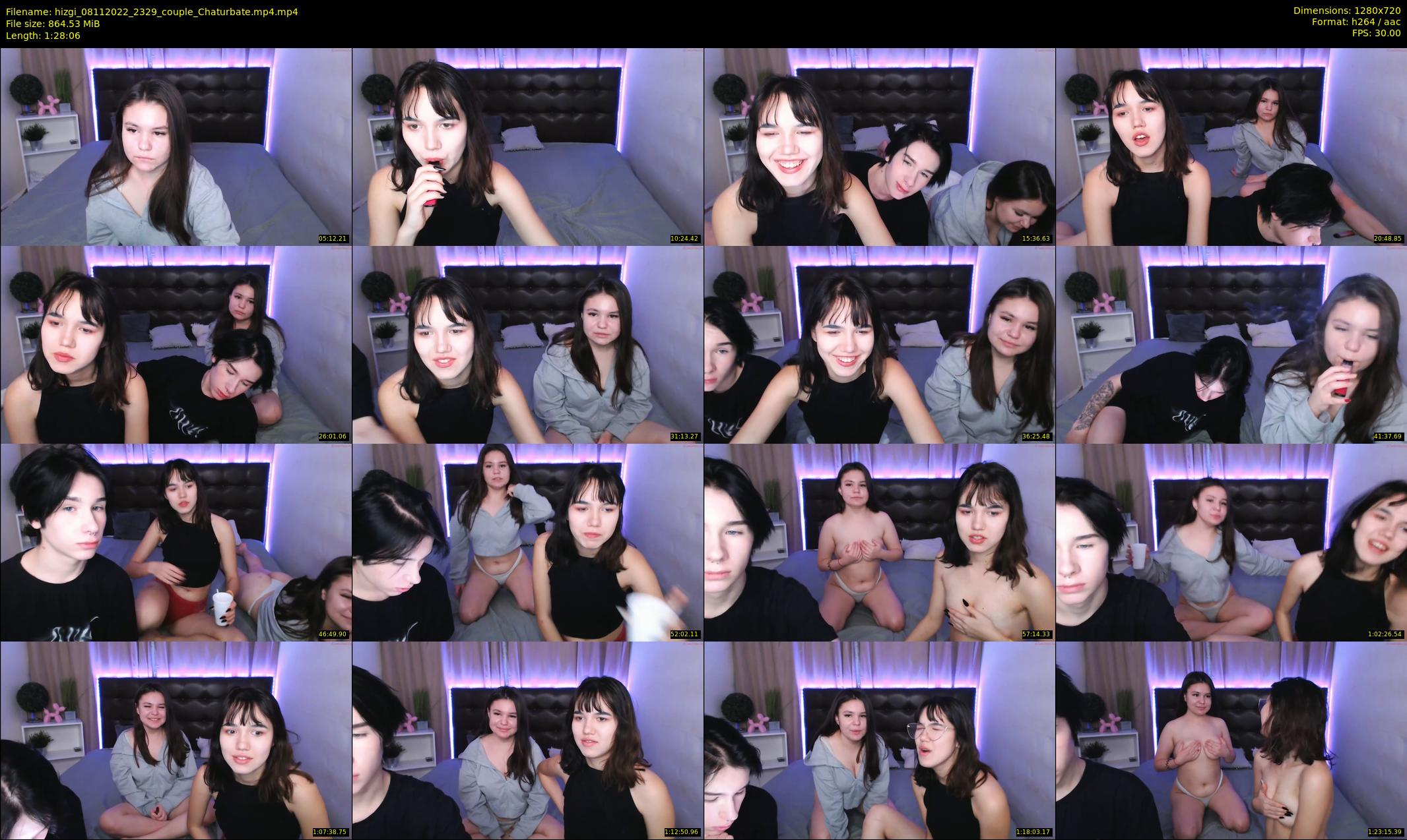 hizgi — 89 minute Chaturbate couple cam show recording, 720p, Nov 8, 2022