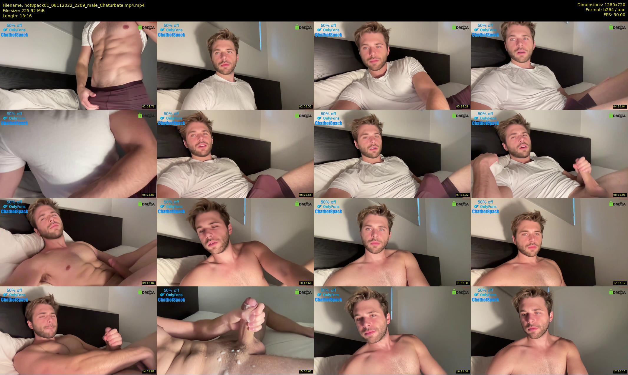hot8pack01 — 19 minute Chaturbate male cam show recording, 720p, Nov 8, 2022