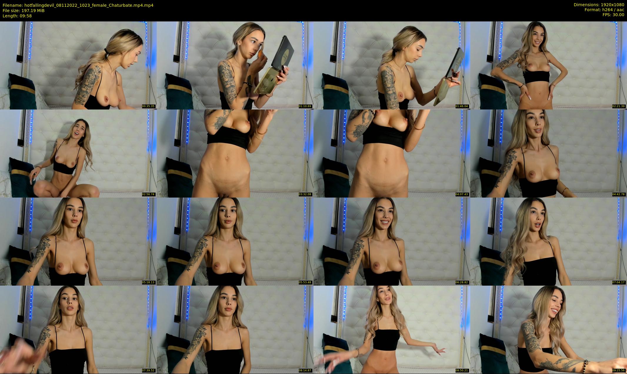 hotfallingdevil — 10 minute Chaturbate female cam show recording, 1080p, Nov 8, 2022