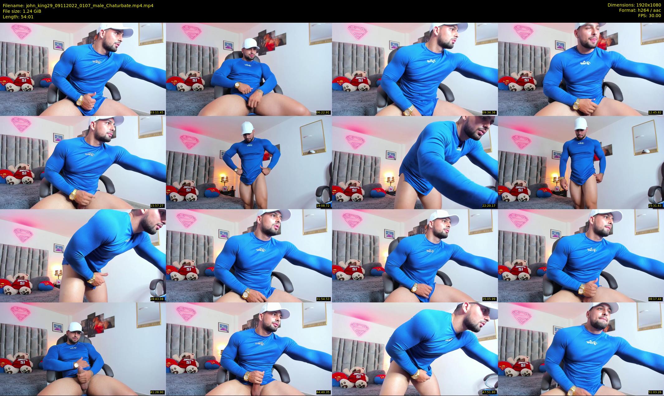 john_king29 — 55 minute Chaturbate male cam show recording, 1080p, Nov 9, 2022
