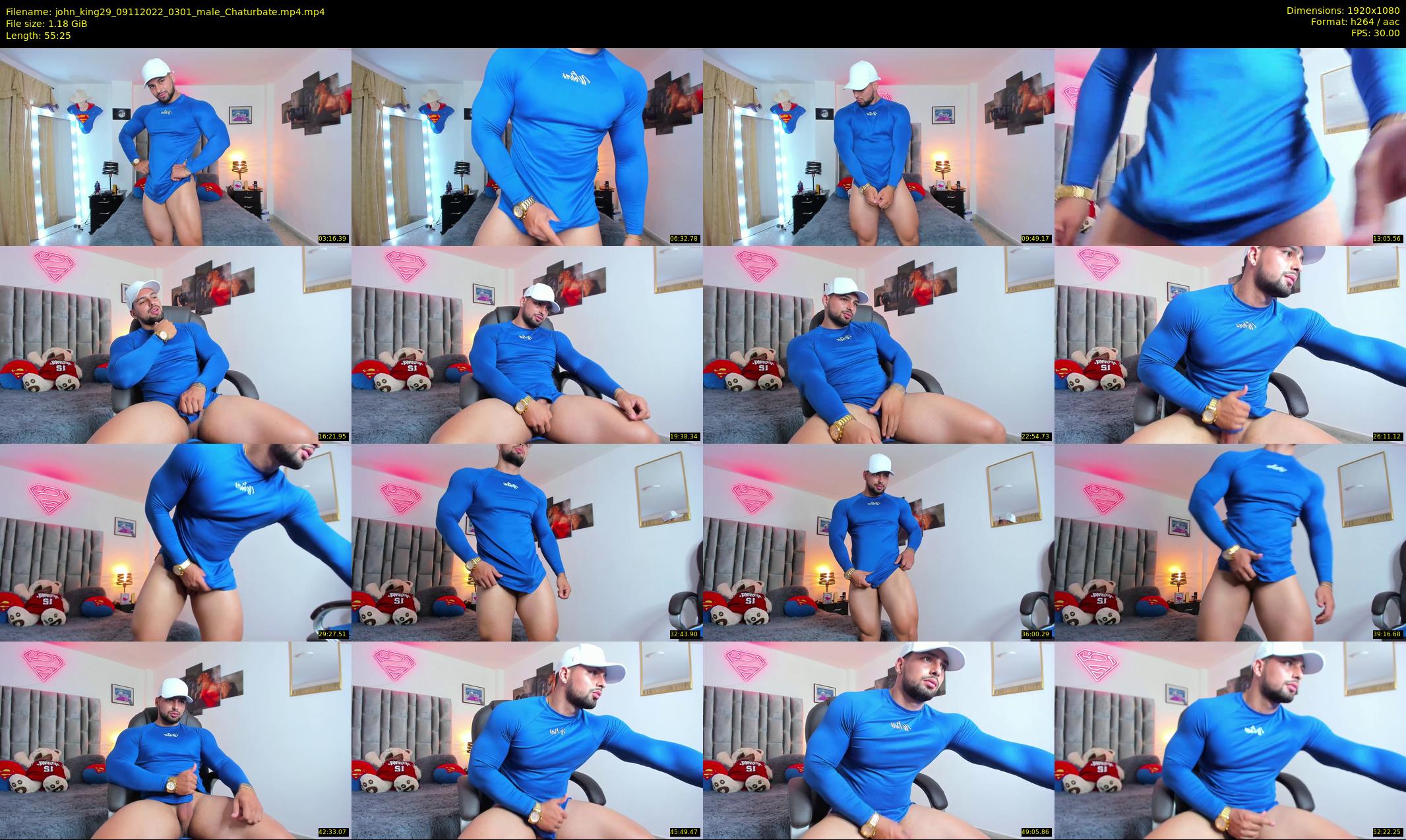 john_king29 — 56 minute Chaturbate male cam show recording, 1080p, Nov 9, 2022