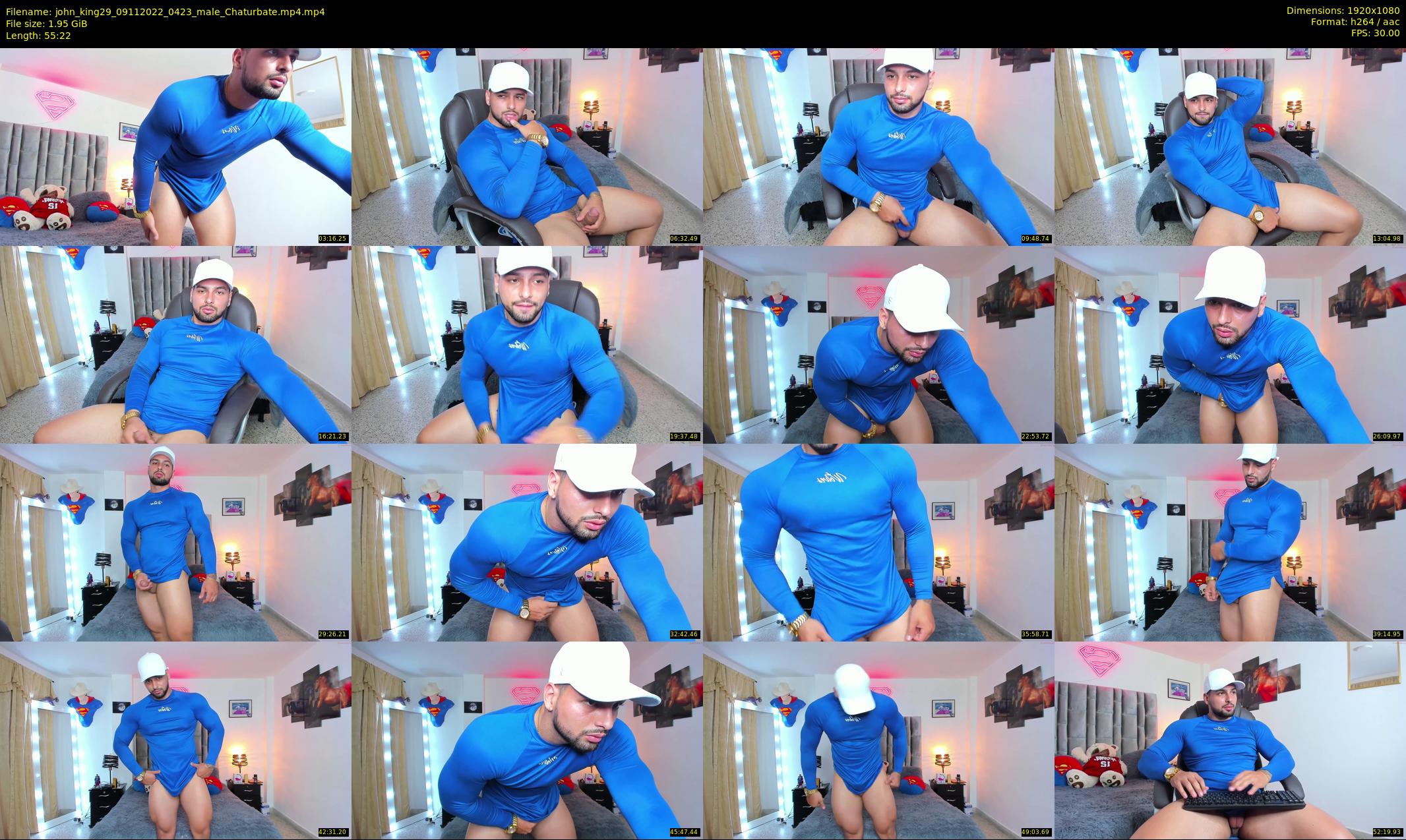 john_king29 — 56 minute Chaturbate male cam show recording, 1080p, Nov 9, 2022