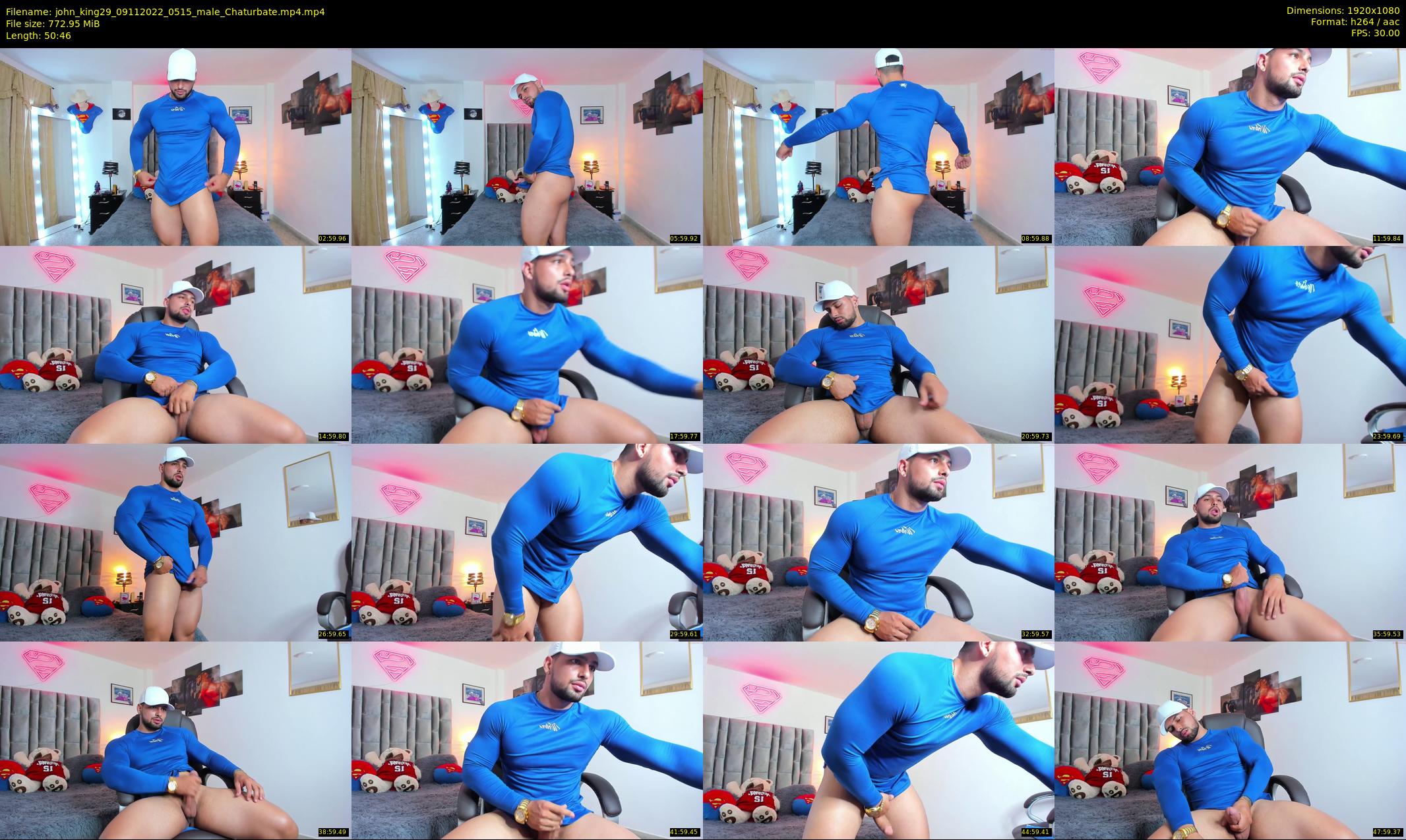 john_king29 — 51 minute Chaturbate male cam show recording, 1080p, Nov 9, 2022