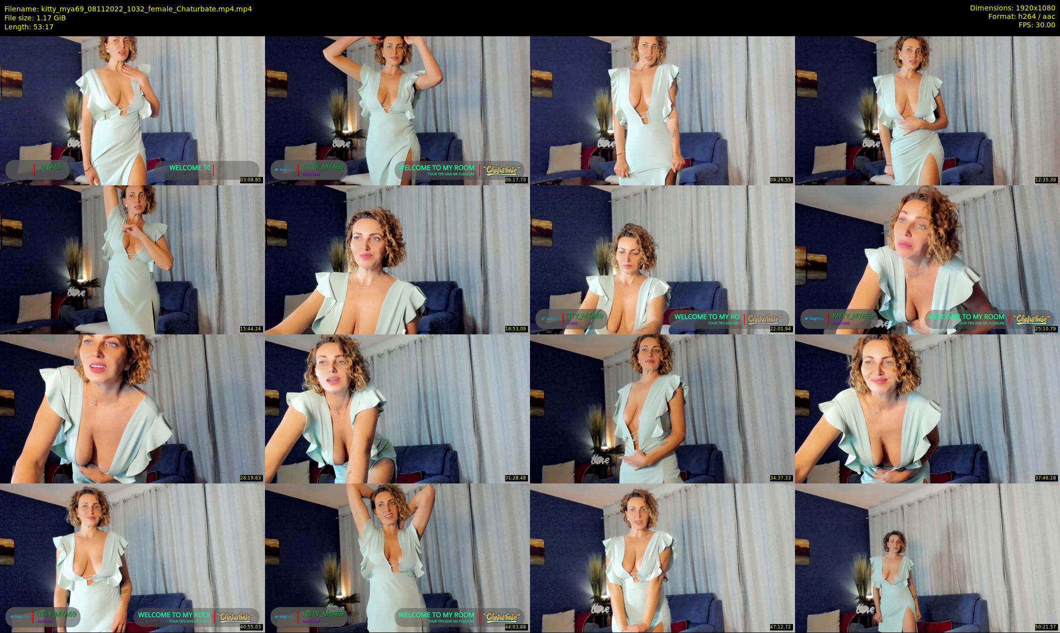 kitty_mya69 — 54 minute Chaturbate female cam show recording, 1080p, Nov 8, 2022