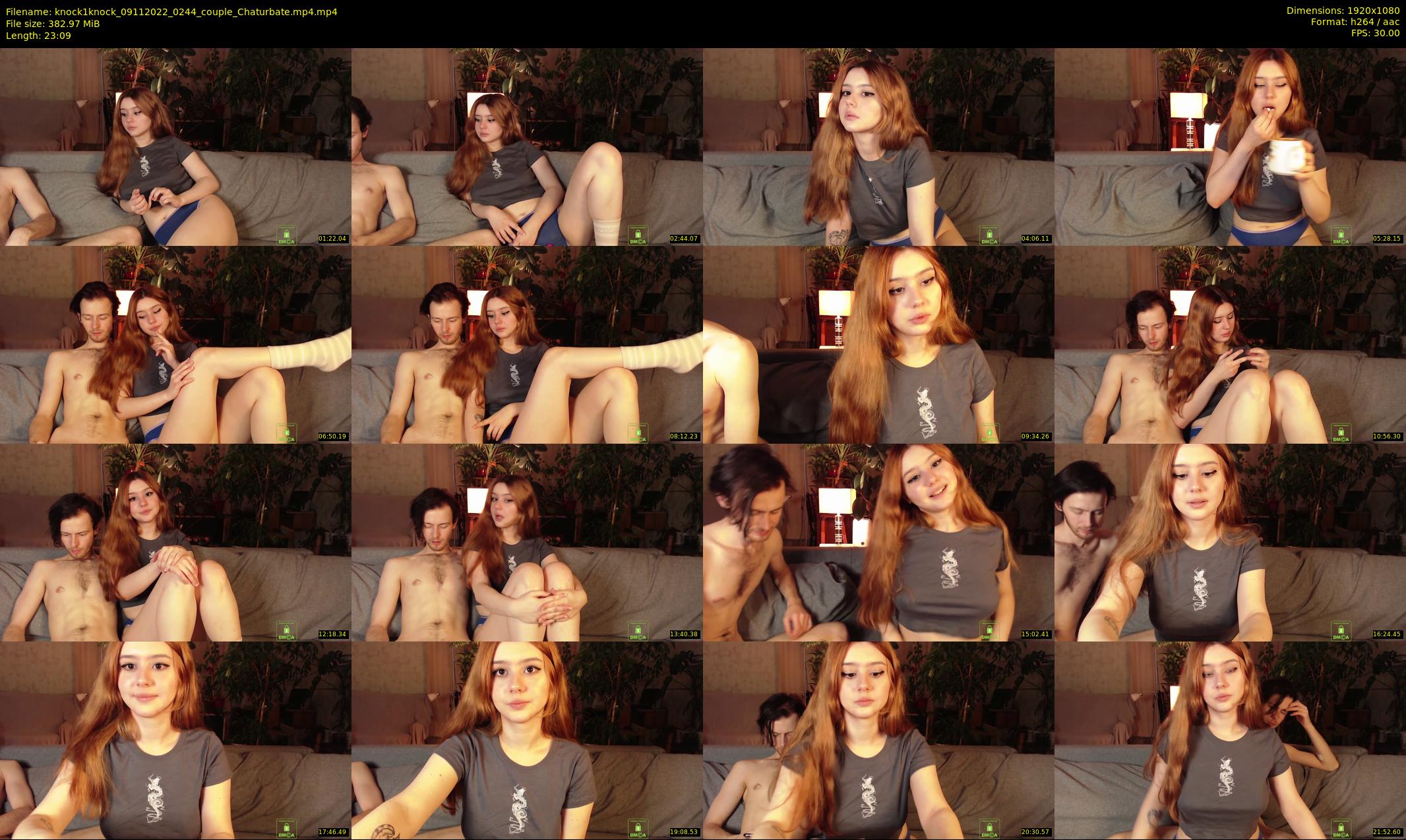 knock1knock — 24 minute Chaturbate couple cam show recording, 1080p, Nov 9, 2022