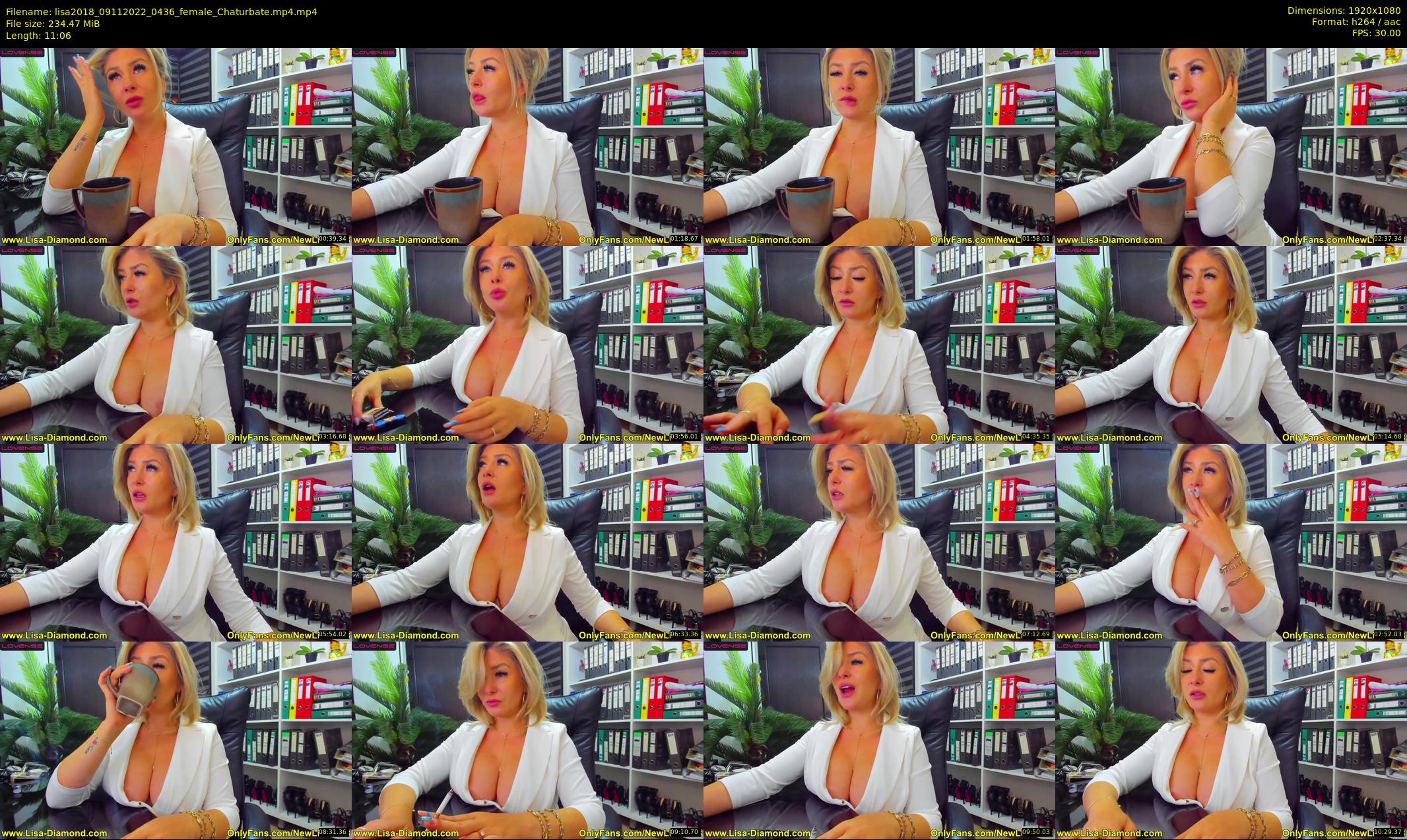 lisa2018 — 12 minute Chaturbate female cam show recording, 1080p, Nov 9, 2022