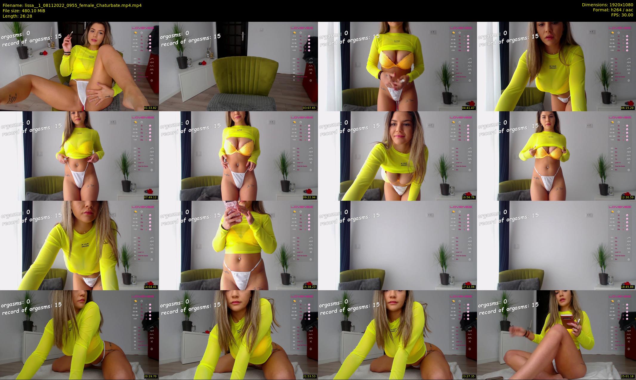 lissa__1 — 27 minute Chaturbate female cam show recording, 1080p, Nov 8, 2022