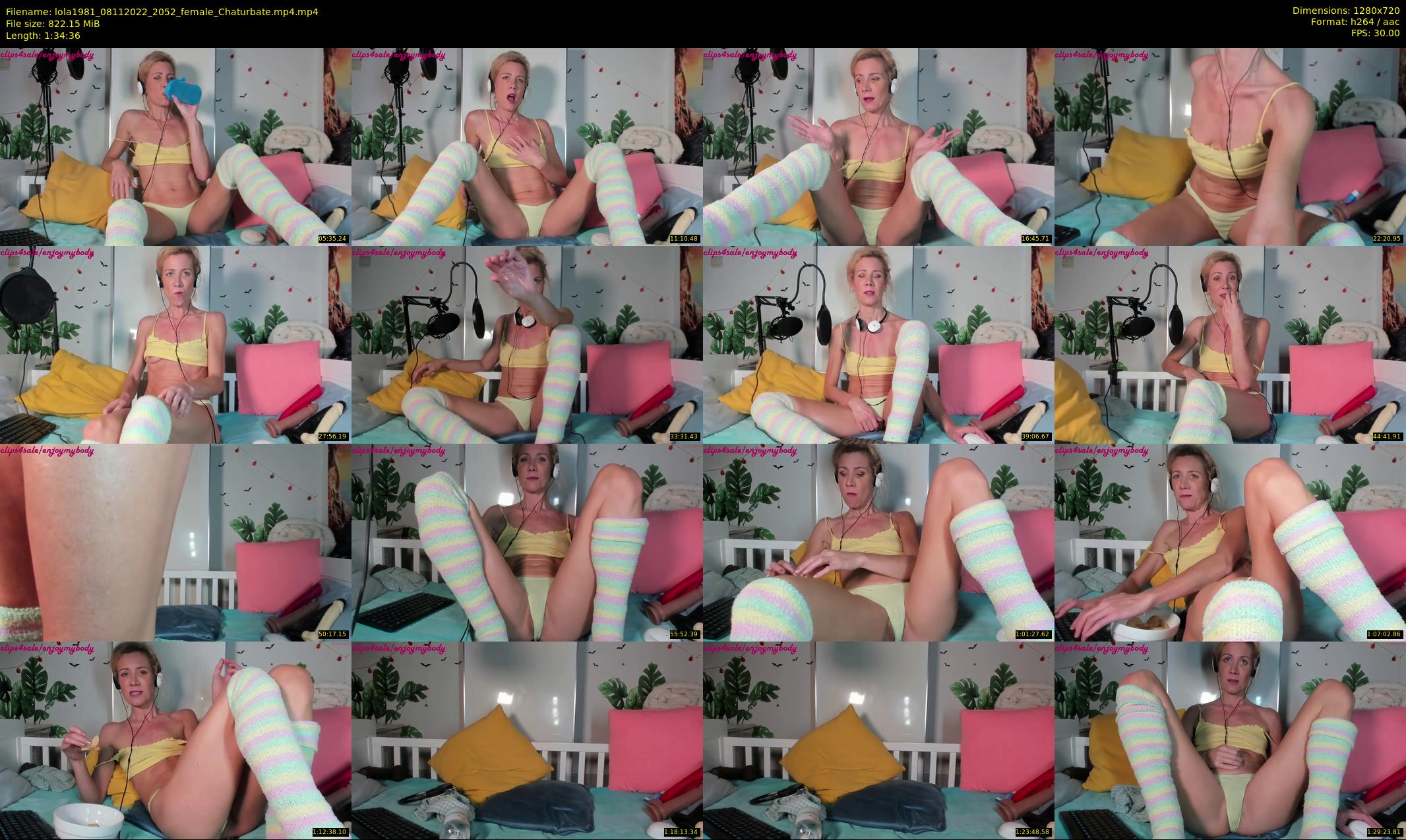 lola1981 — 95 minute Chaturbate female cam show recording, 720p, Nov 8, 2022