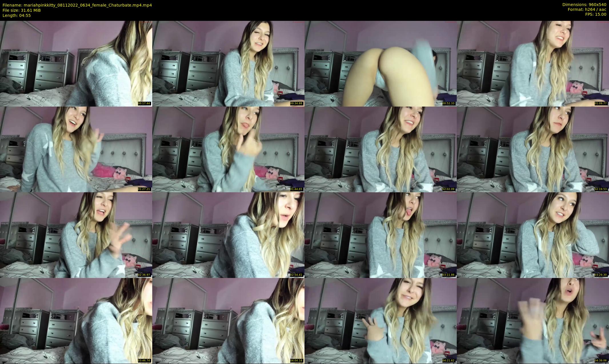 mariahpinkkitty — 5 minute Chaturbate female cam show recording, 480p, Nov 8, 2022