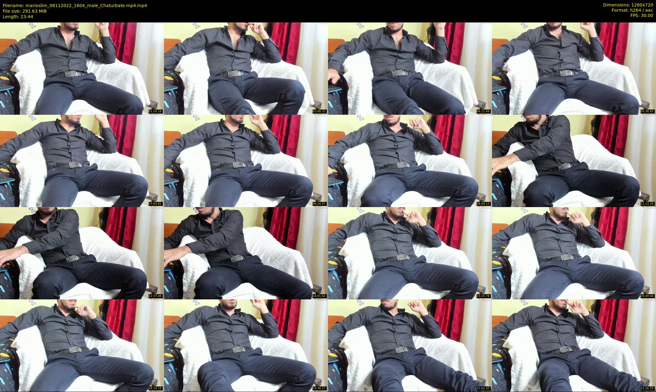 marioslim — 24 minute Chaturbate male cam show recording, 720p, Nov 8, 2022