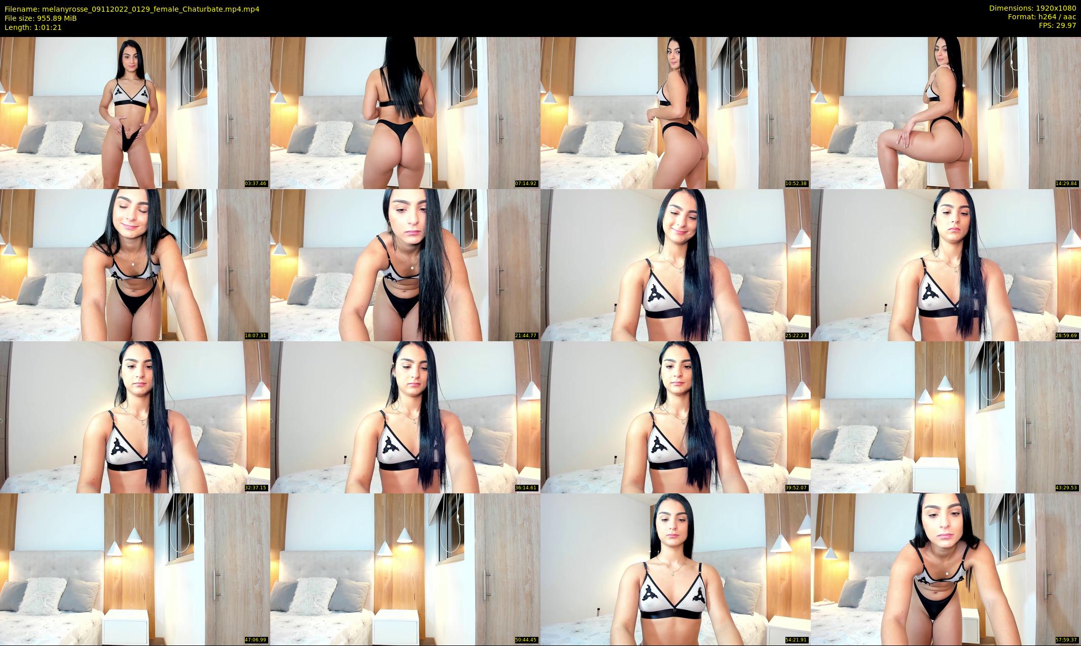 melanyrosse — 62 minute Chaturbate female cam show recording, 1080p, Nov 9, 2022